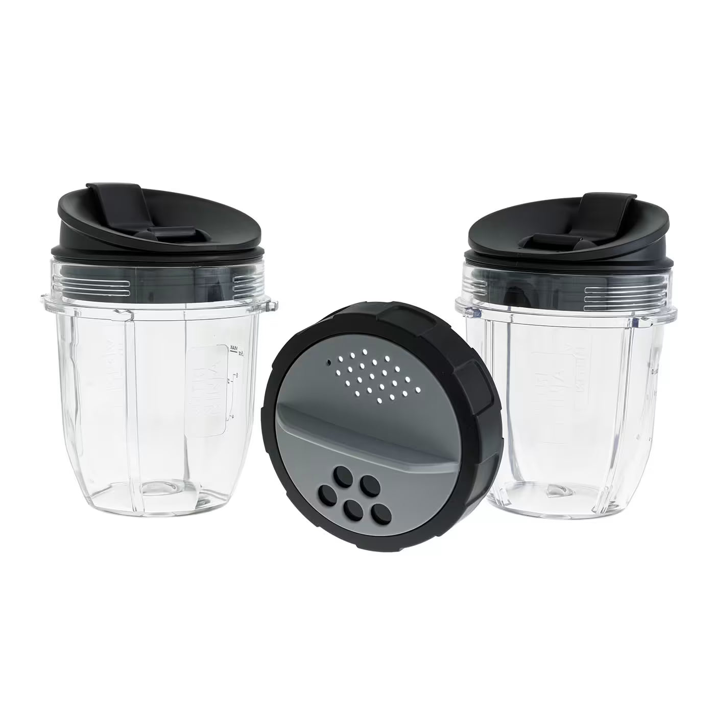 300ml Becher mit To Go- und Shakerdeckel (Doppelpack)