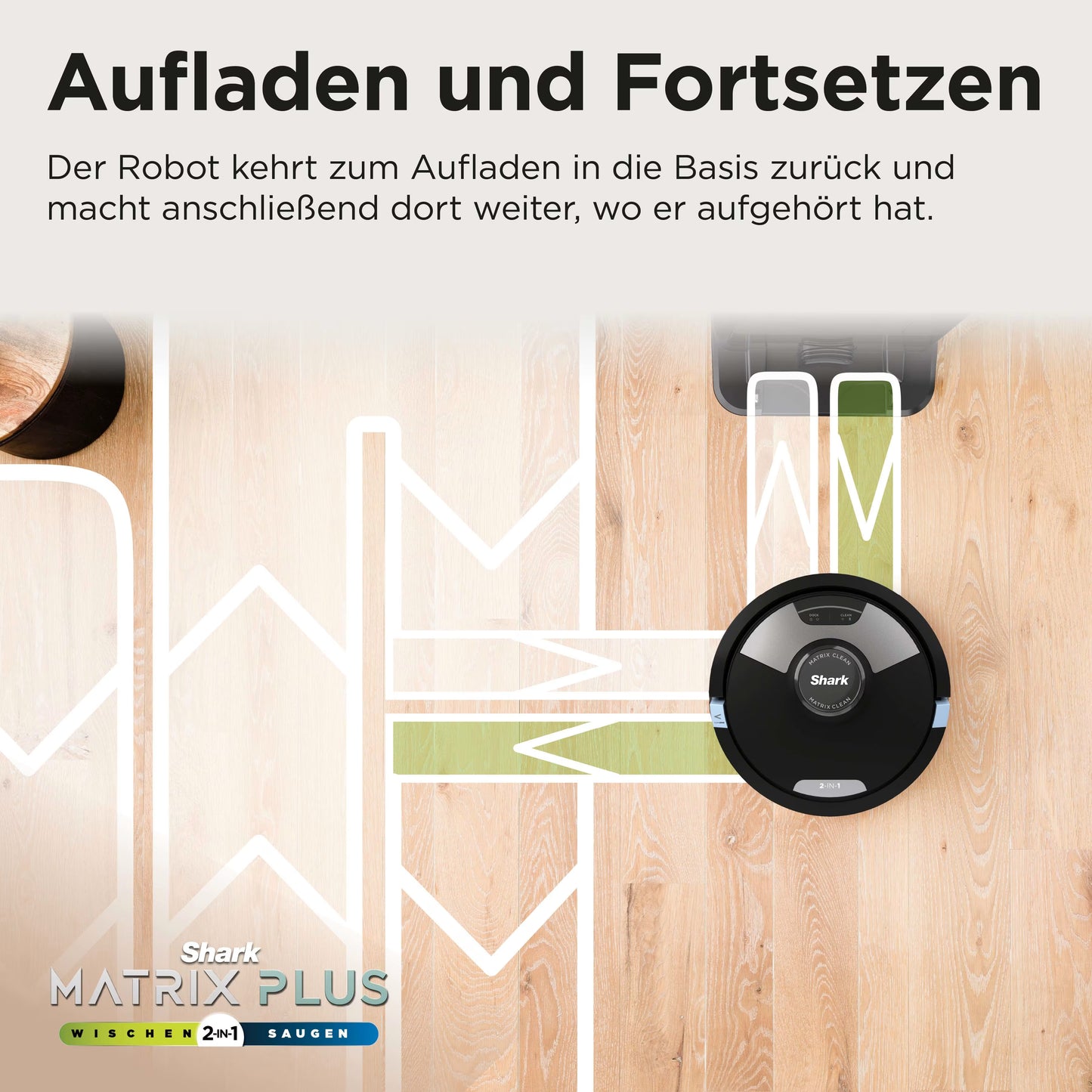 Shark Matrix Plus 2-in-1 Saug- und Wischroboter