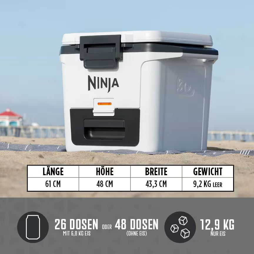 Ninja FrostVault 28 L Kühlbox mit Trockenzone