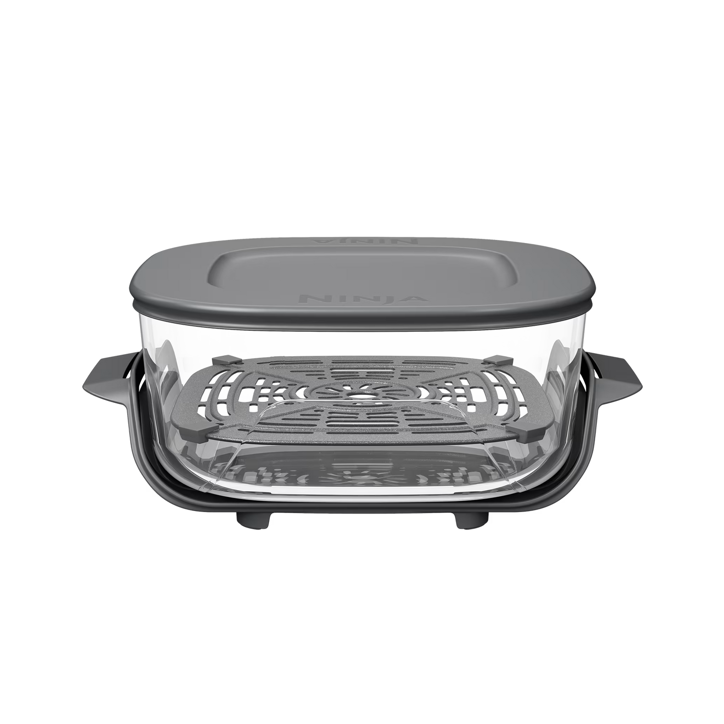 Ninja CRISPi CleanCrisp-Glasbehälter (3,8 l) mit Deckel