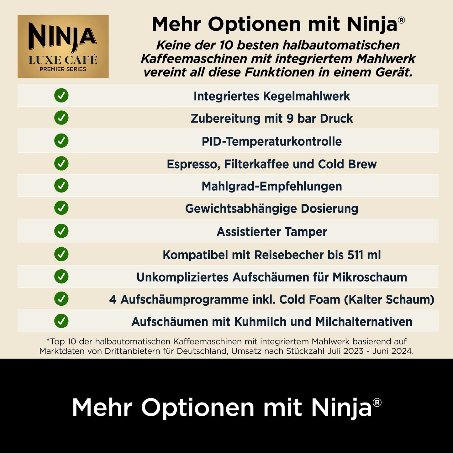 Ninja Luxe Café Premier Kaffeemaschine