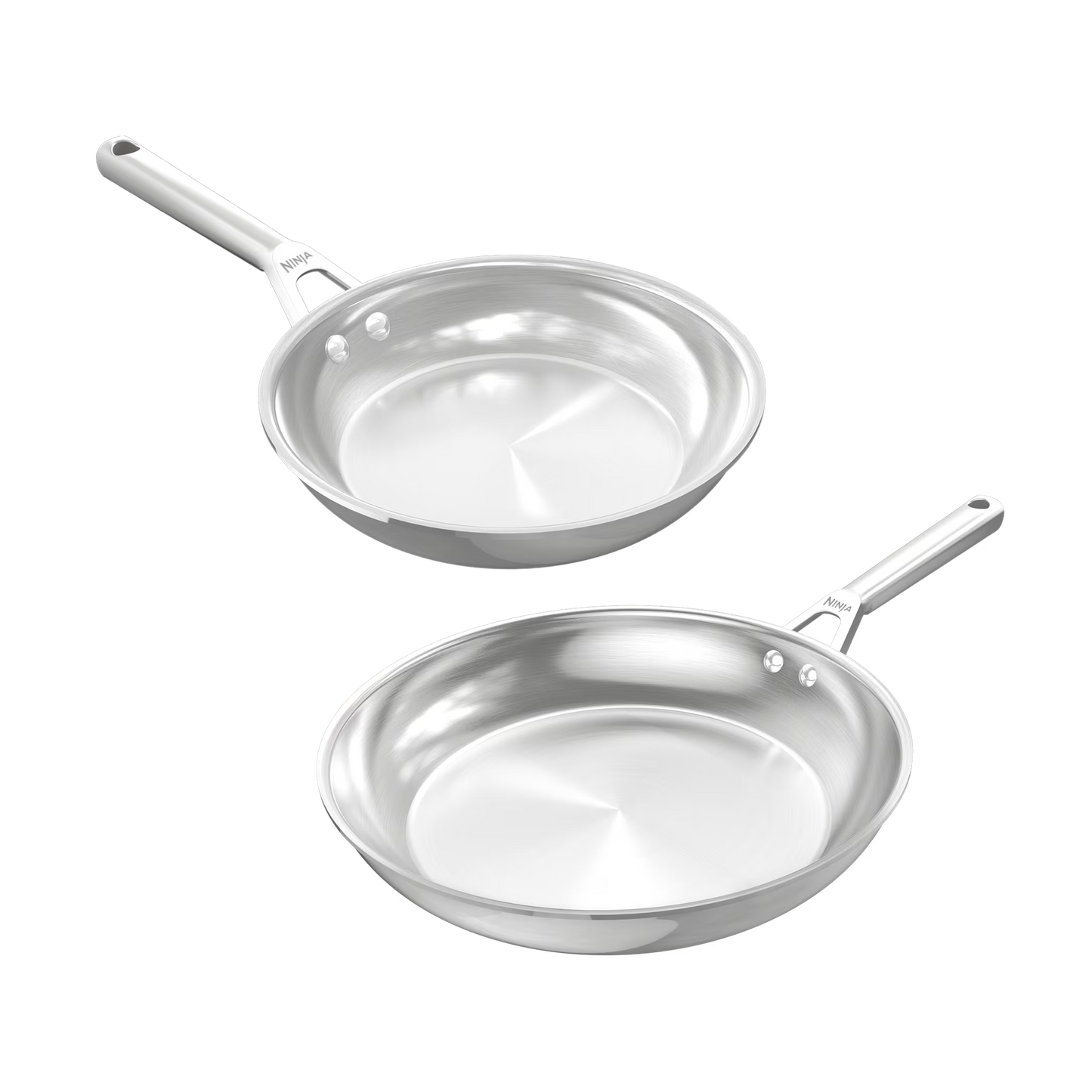 Ninja EverClad 2-teiliges Pfannen-Set aus Edelstahl