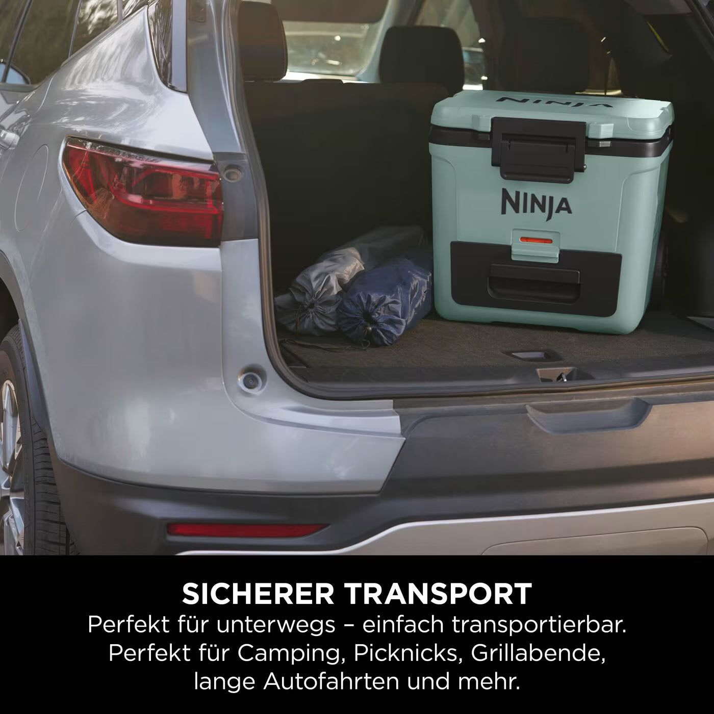 Ninja FrostVault 28L Kühlbox mit Rädern und Trockenzone