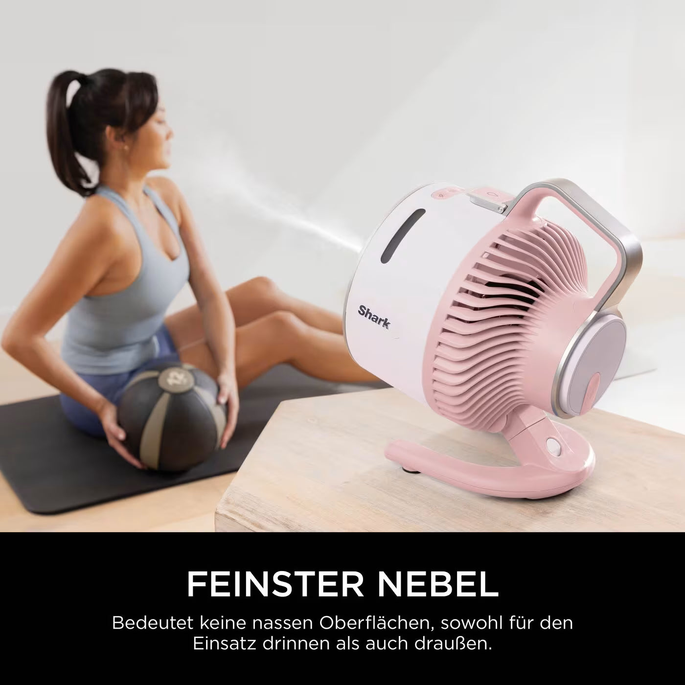 Shark Flex Breeze HydroGo Ventilator mit Sprühnebel