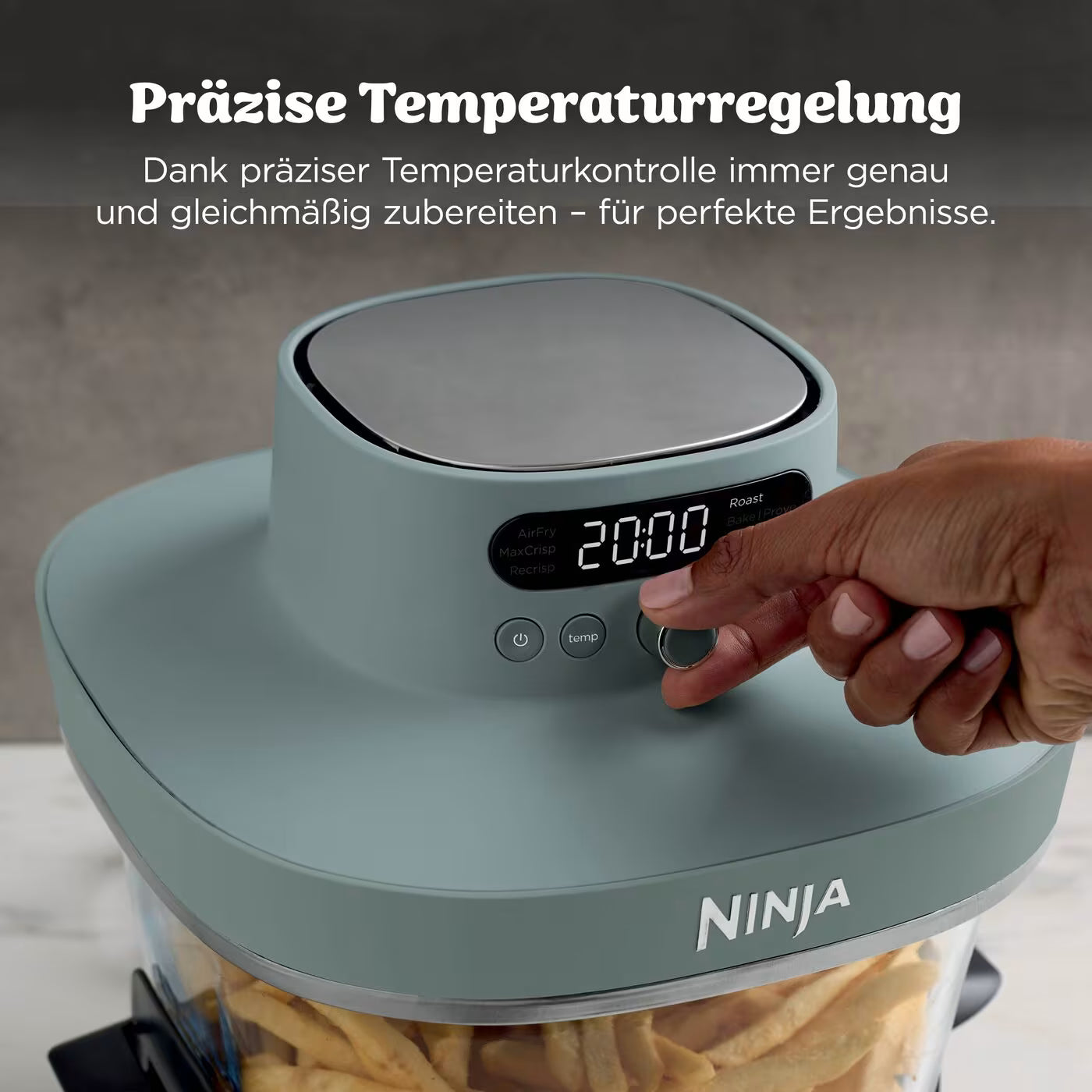 Ninja CRISPi PRO 7-in-1 Glas-Air-Fryer - Family Set
