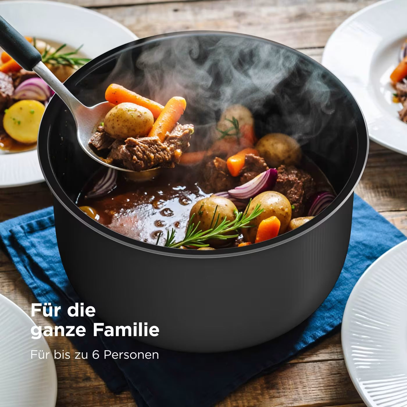 Ninja HyperHeat 9-in-1 Schnellkochtopf und Reiskocher mit 6 Liter Fassungsvermögen