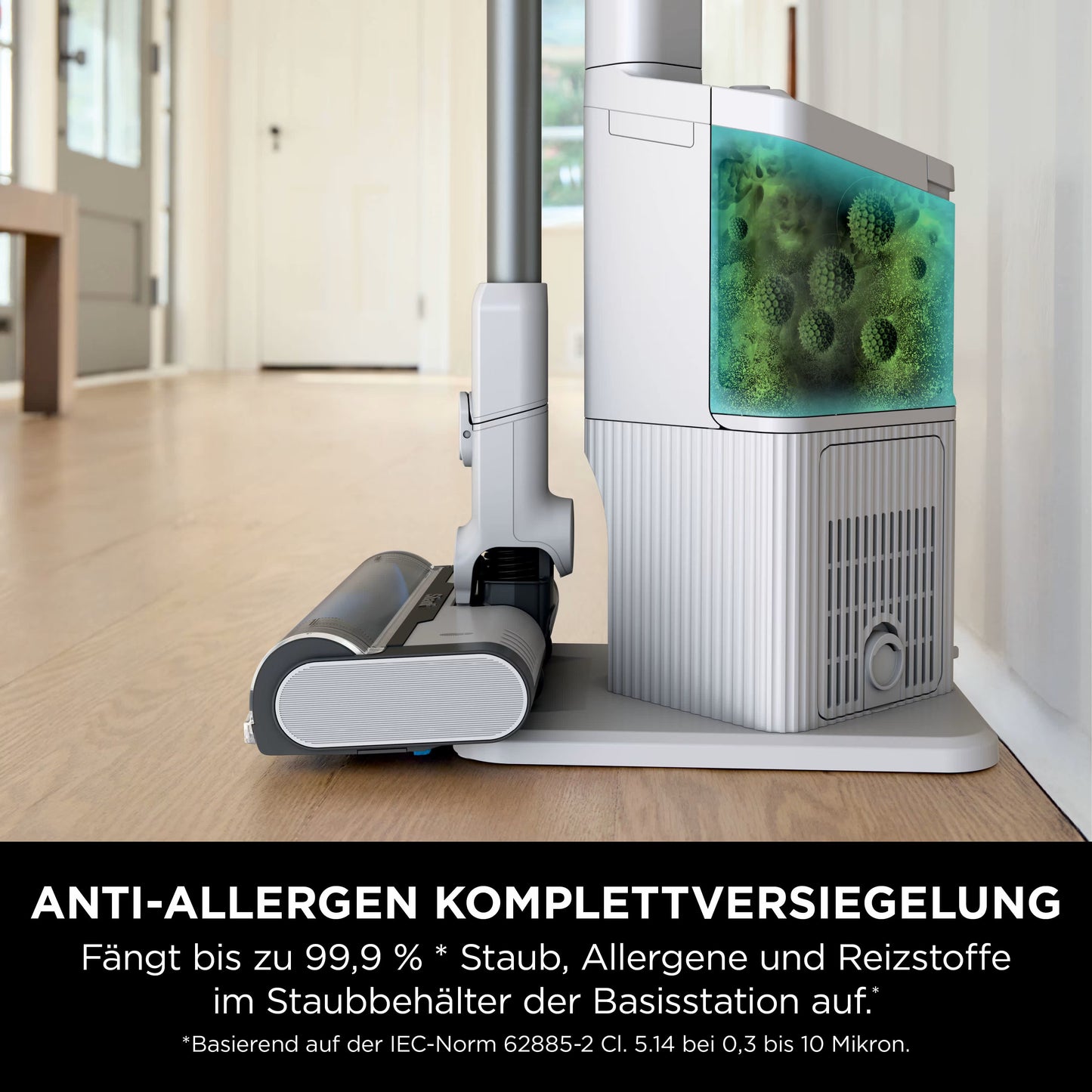 Shark Clean & Self-Empty Akku-Staubsauger mit automatischem Entleerungssystem