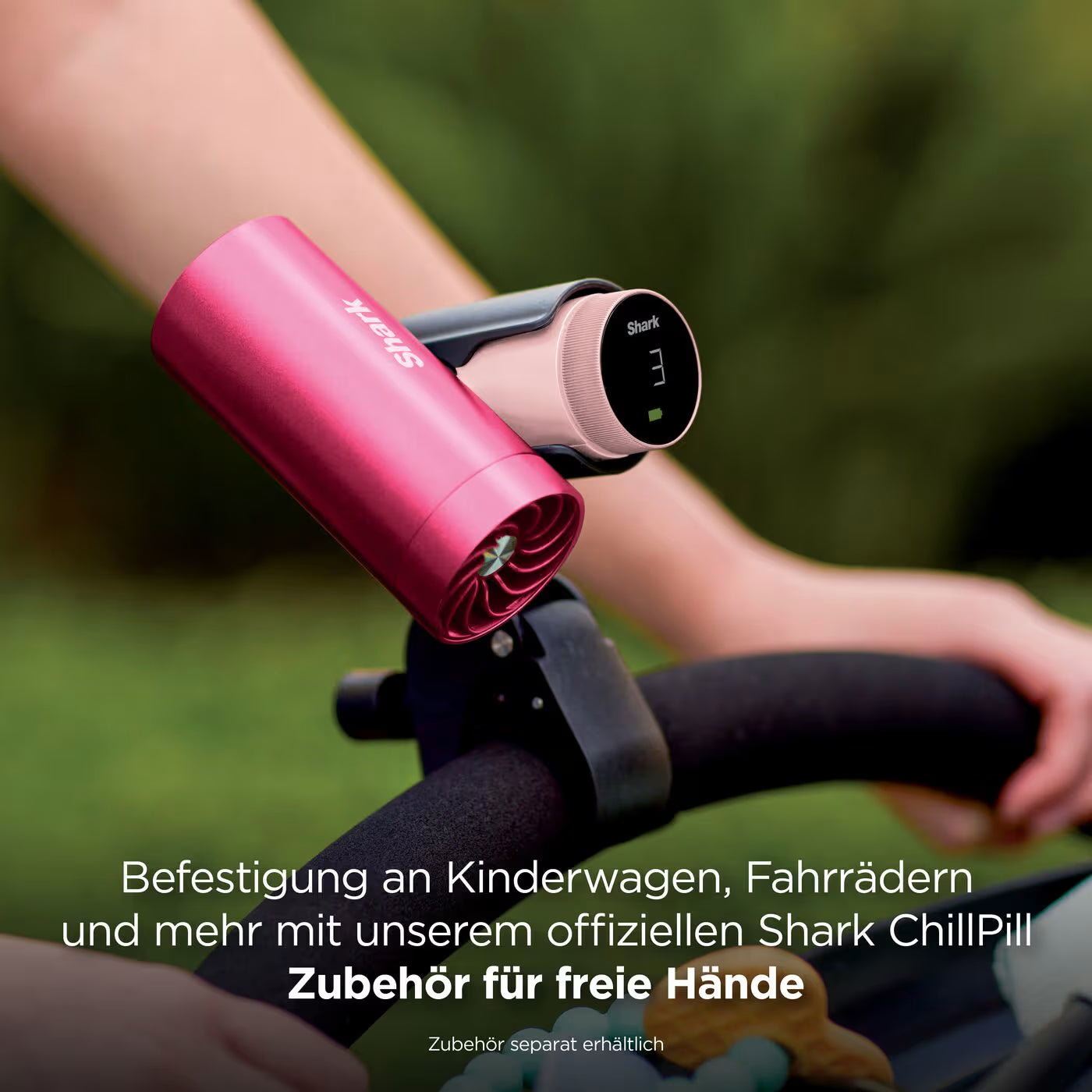 Shark ChillPill 3-in-1 Ventilator mit Sprühnebel – Rosa