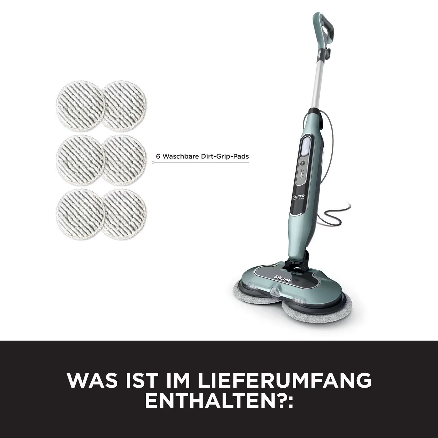Shark Steam & Scrub mit Steam Blaster Technologie