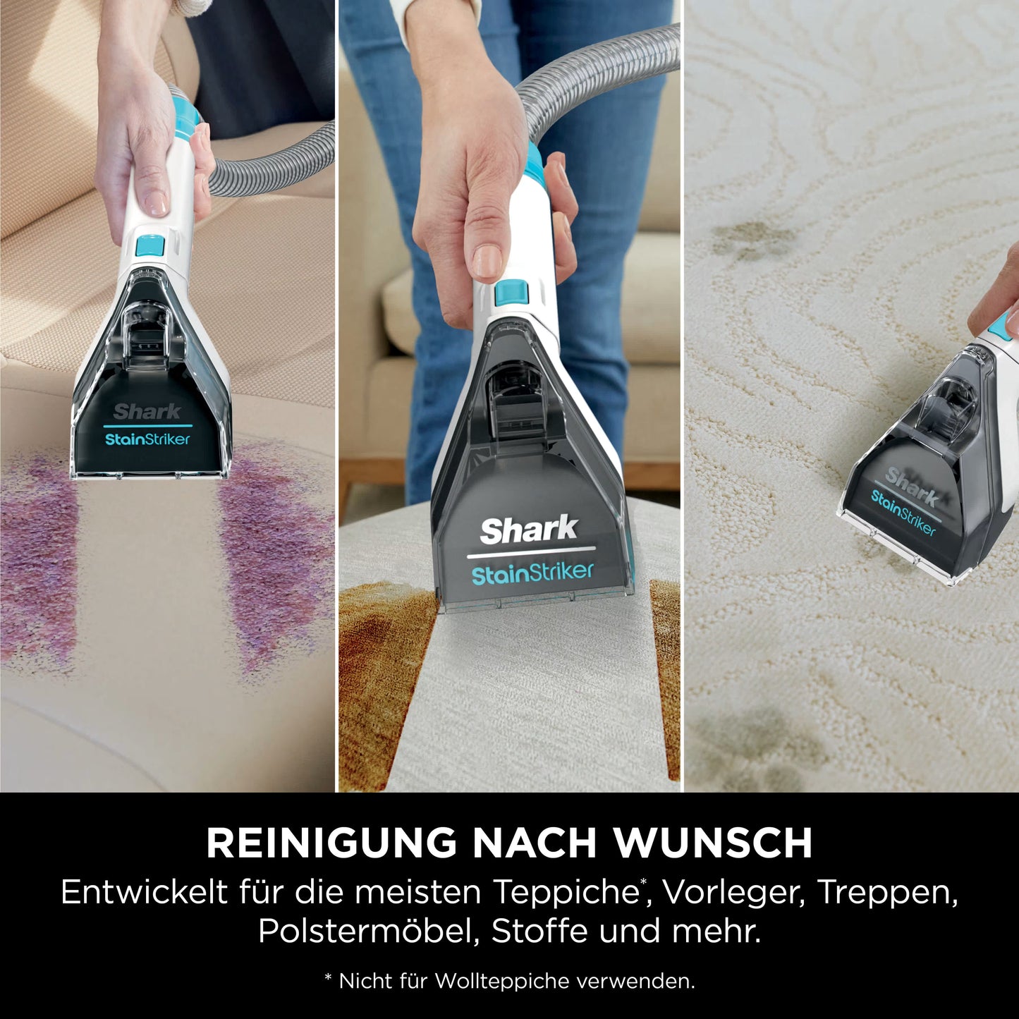 Shark StainStriker Reinigungsmittel Set