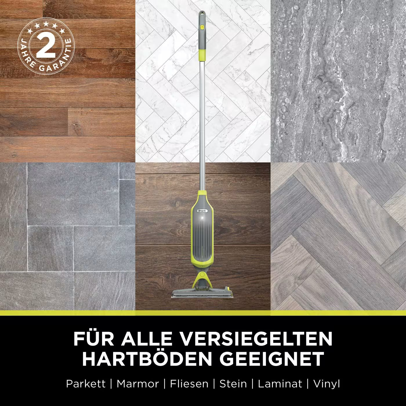 Shark VacMop 2-in-1 kabelloser Staubsauger und Sprühmopp