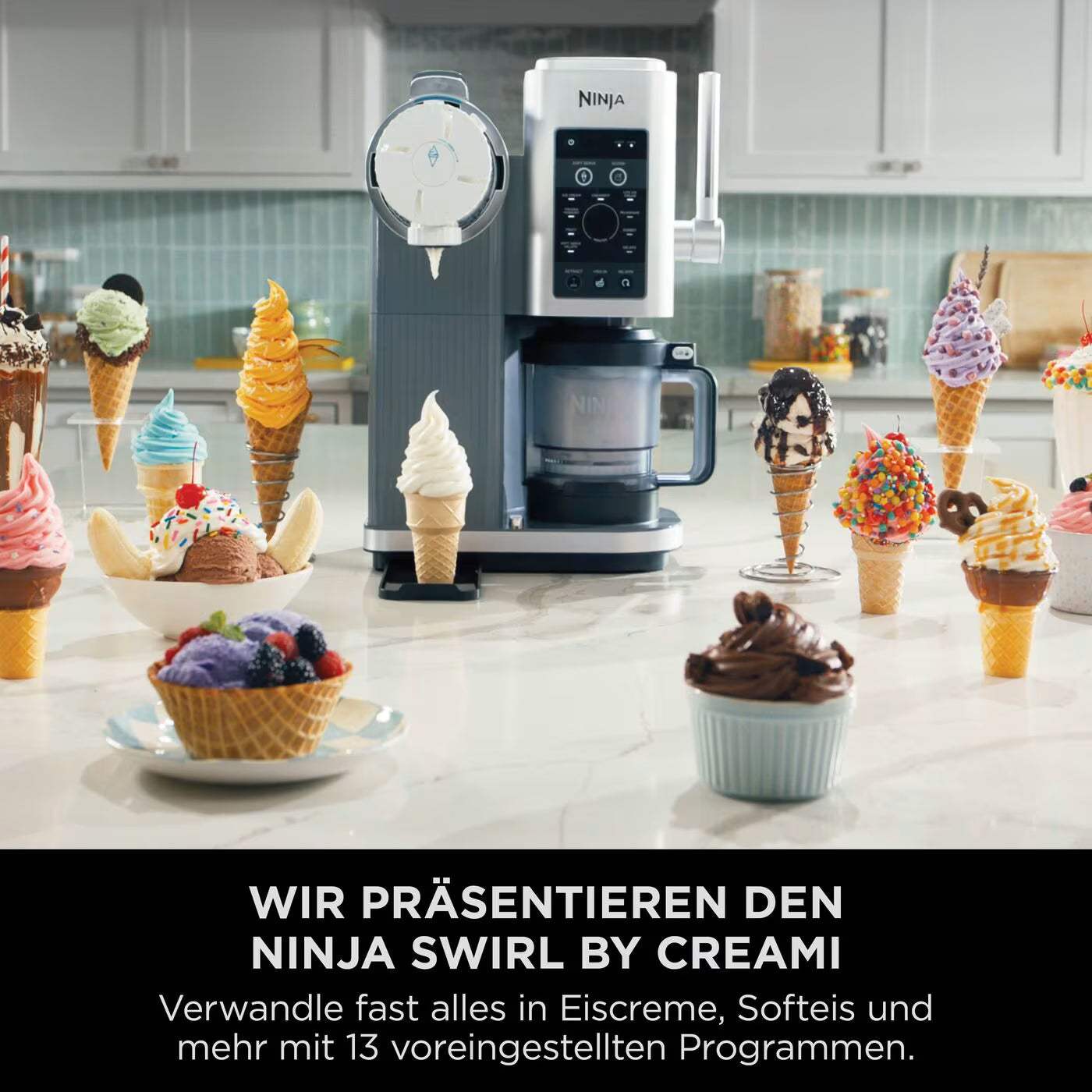Ninja CREAMi Scoop & Swirl - Family Pack
