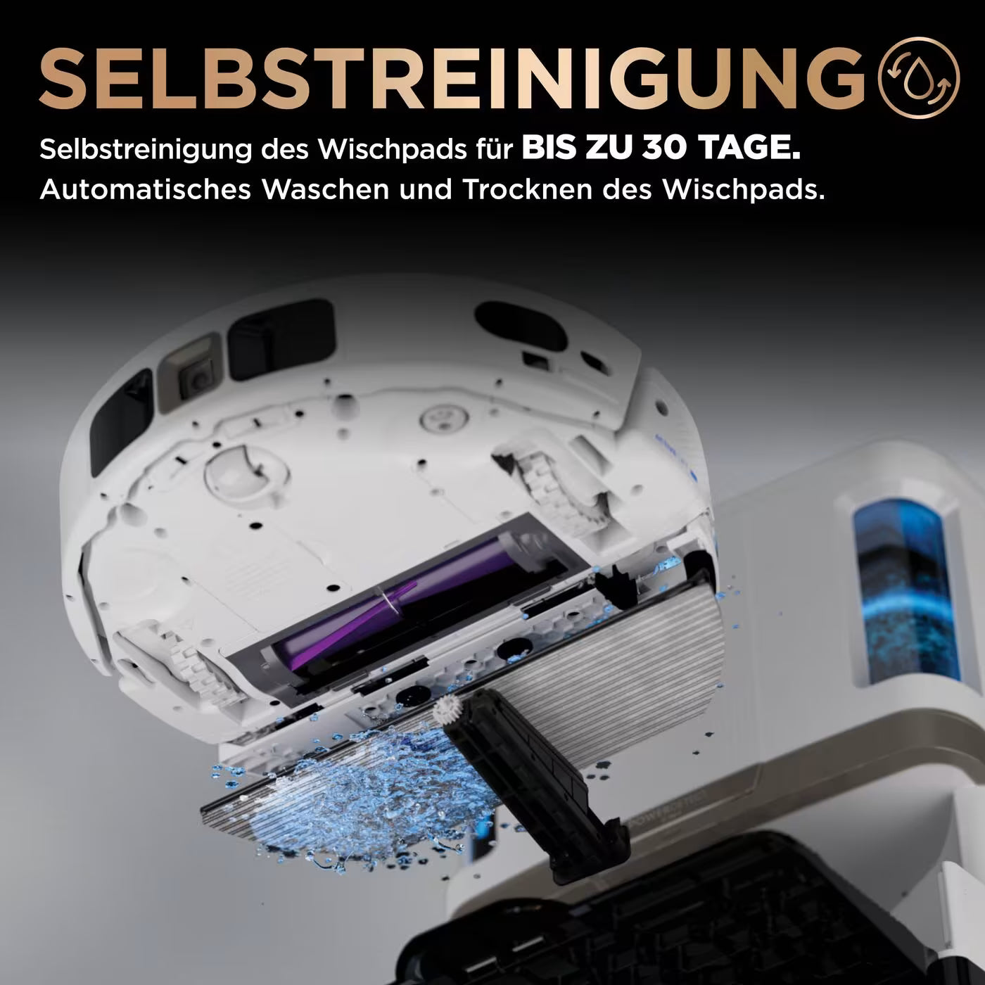 Shark PowerDetect NeverTouch Pro 2-in-1 Saug- und Wischroboter