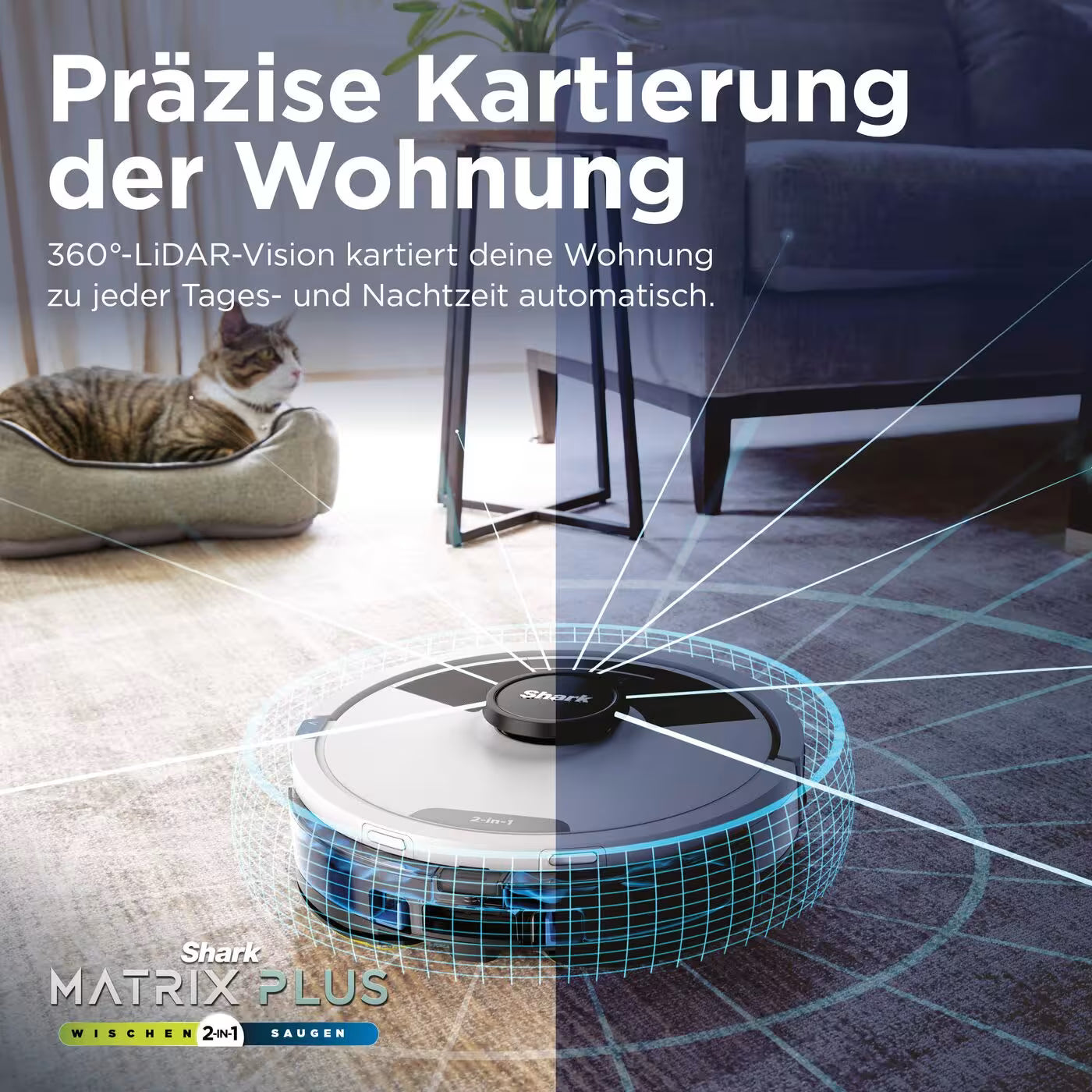 Shark Matrix Plus 2-in-1 Wischen & Saugen