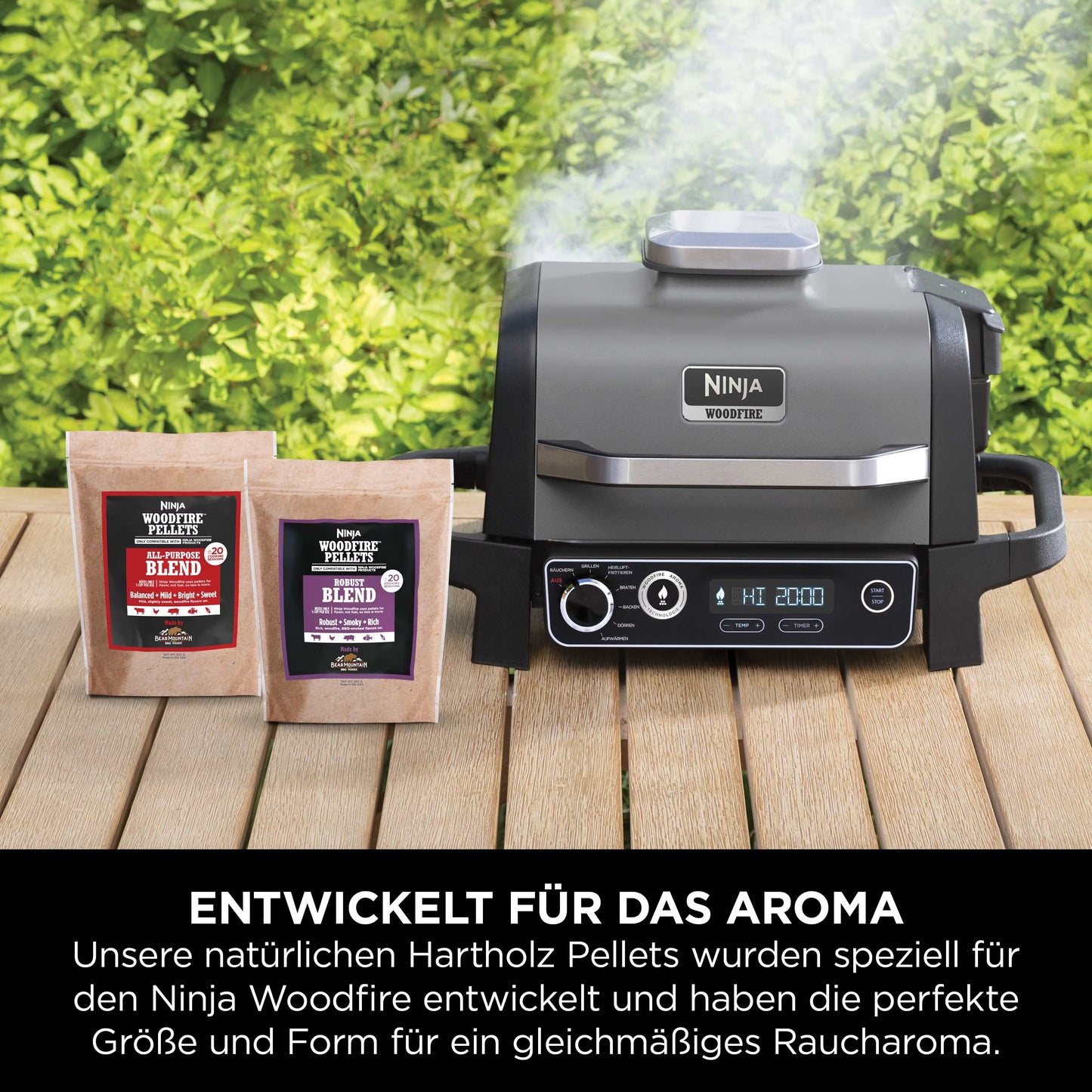 Ninja Woodfire Pellets – Allzweckmischung [900g]