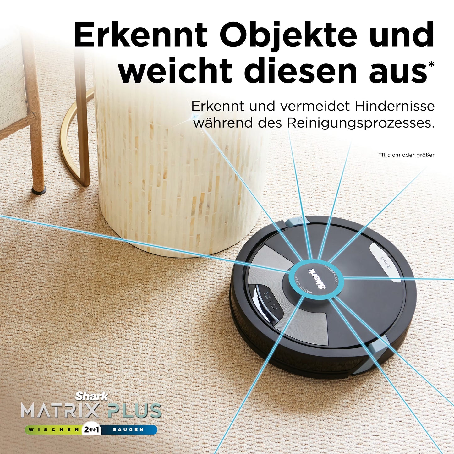 Shark Matrix Plus 2-in-1 Wischen & Saugen mit automatischem Entleerungssystem