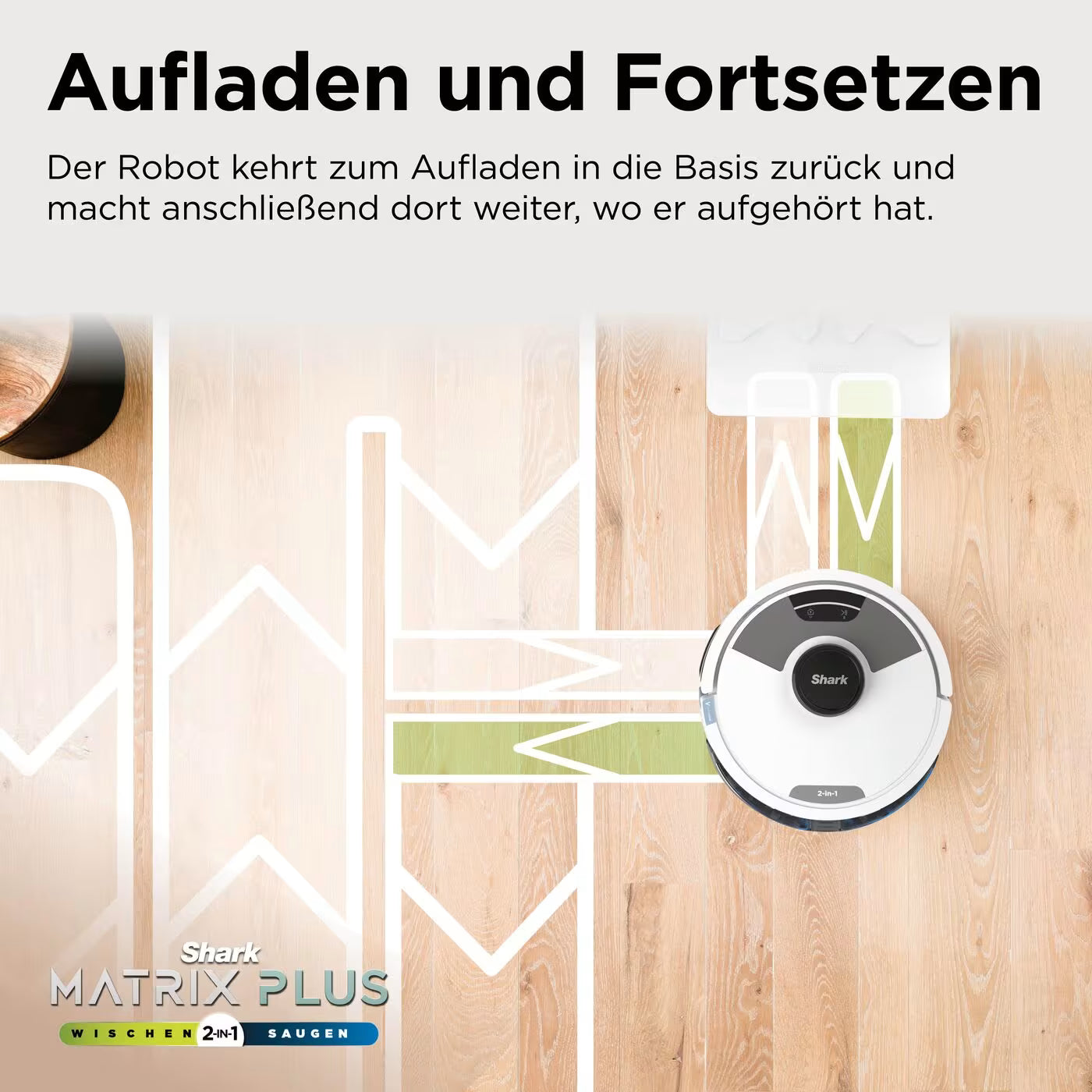 Shark Matrix Plus 2-in-1 Wischen & Saugen