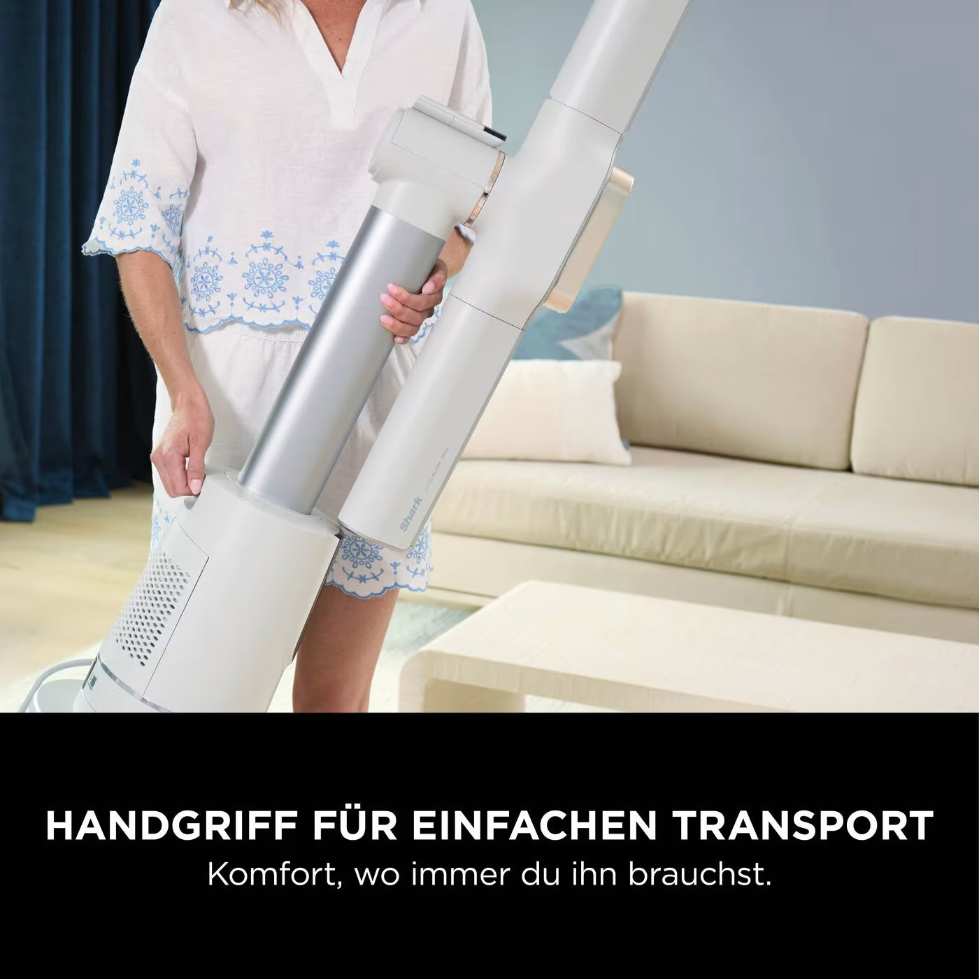 Shark TurboBlade Ventilator - Kühlen + Heizen