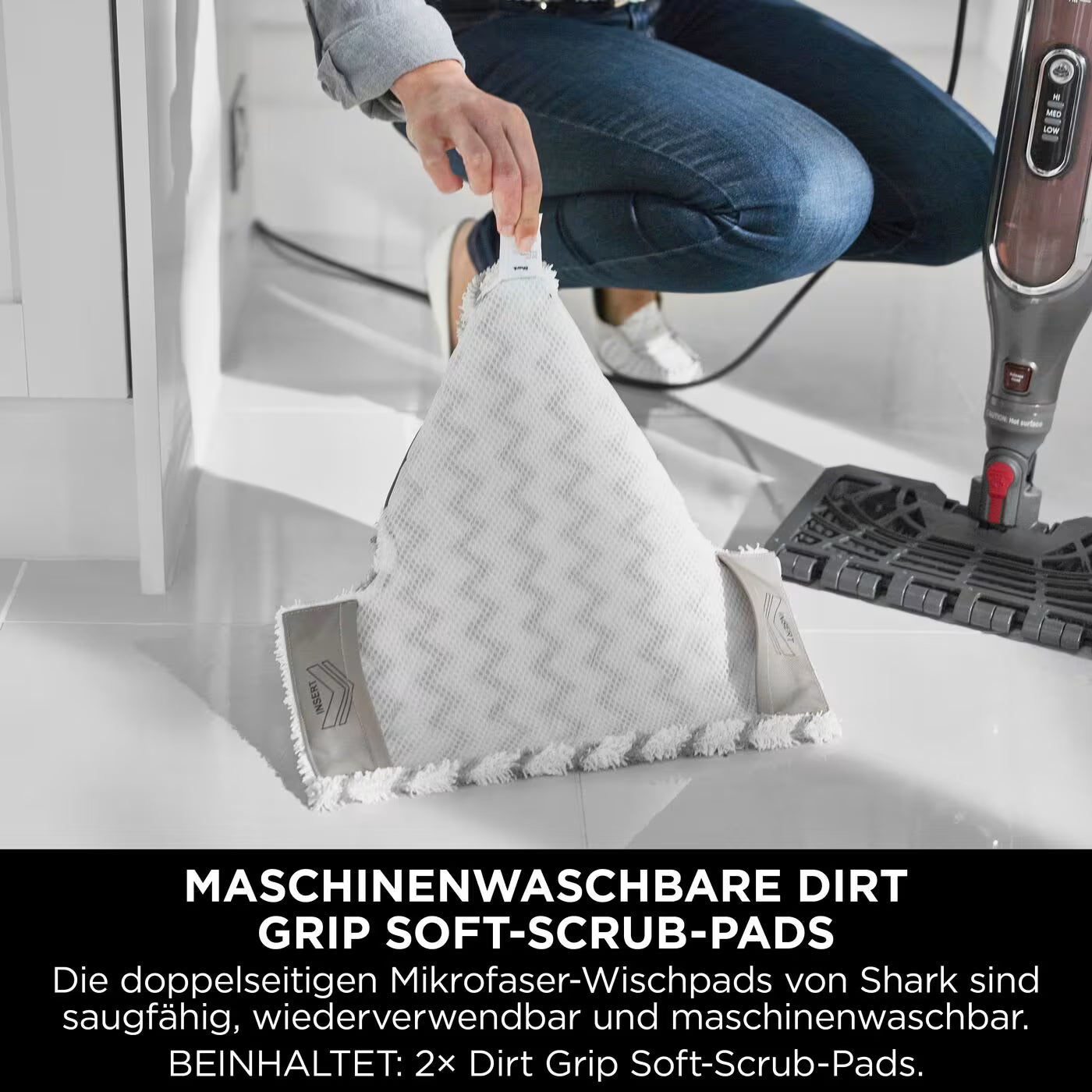 Shark Klik n' Flip automatischer Dampfreiniger