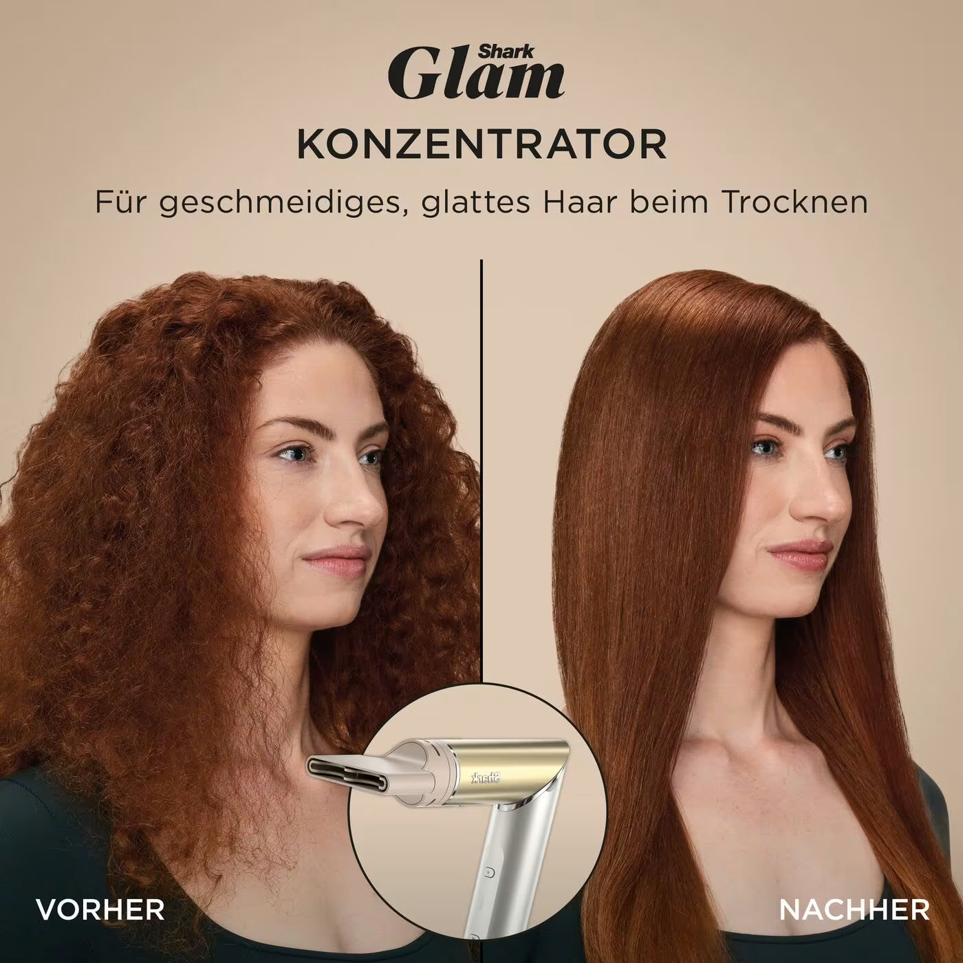 Shark Glam Multistyler für glatte Haare, Wellen und Locken
