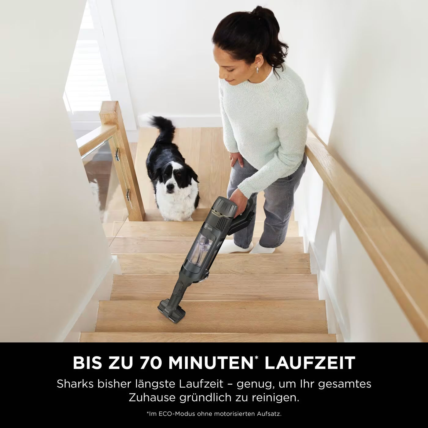 Shark PowerDetect Clean & Empty Akku-Staubsauger für Tierhaare