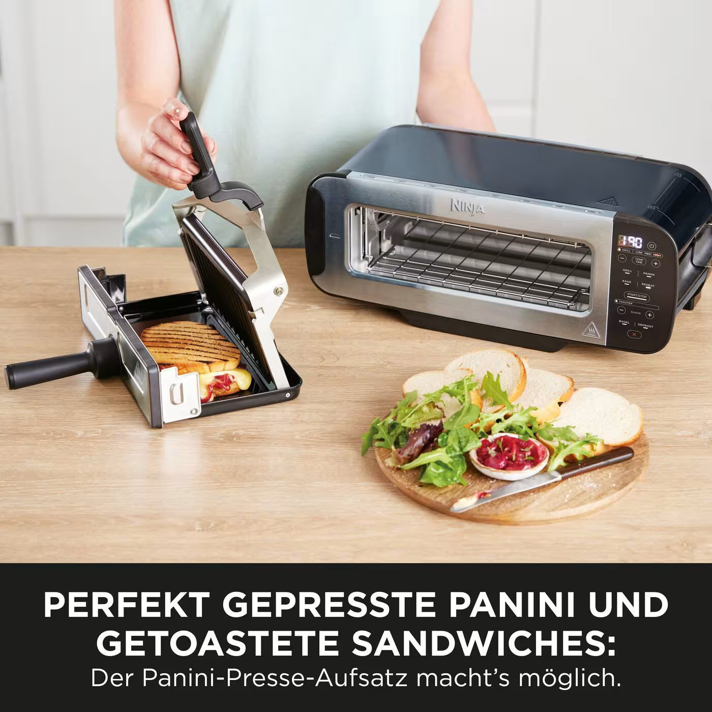 Ninja Foodi 3-in-1 Toaster, Grill & Panini-Presse
