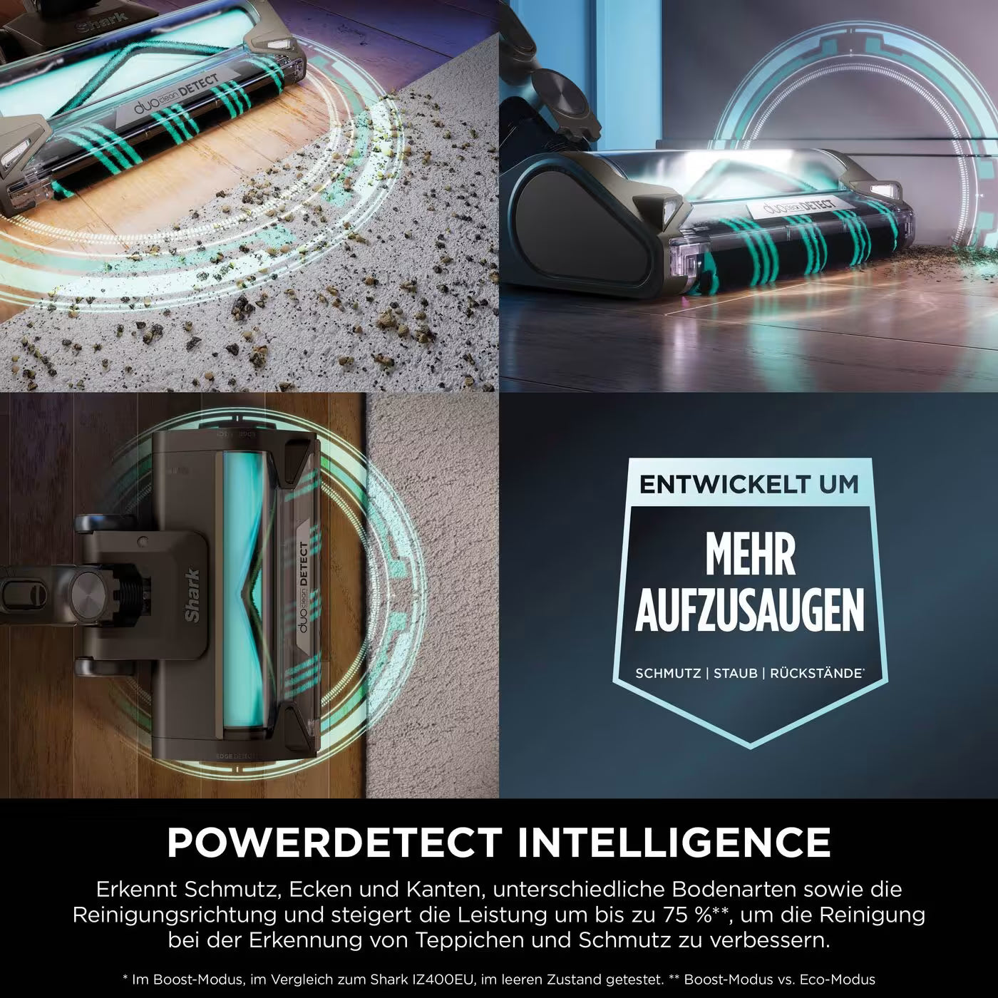 Shark PowerDetect Clean & Empty Akku-Staubsauger für Tierhaare