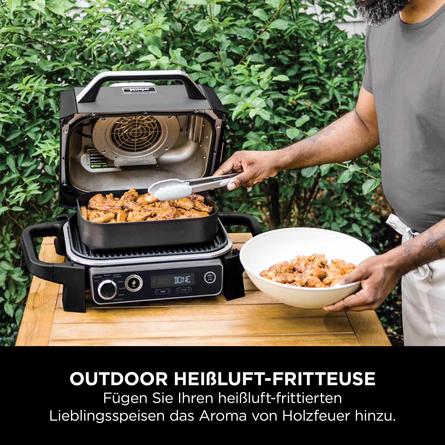 Ninja Woodfire Elektrischer Outdoor Grill & Smoker