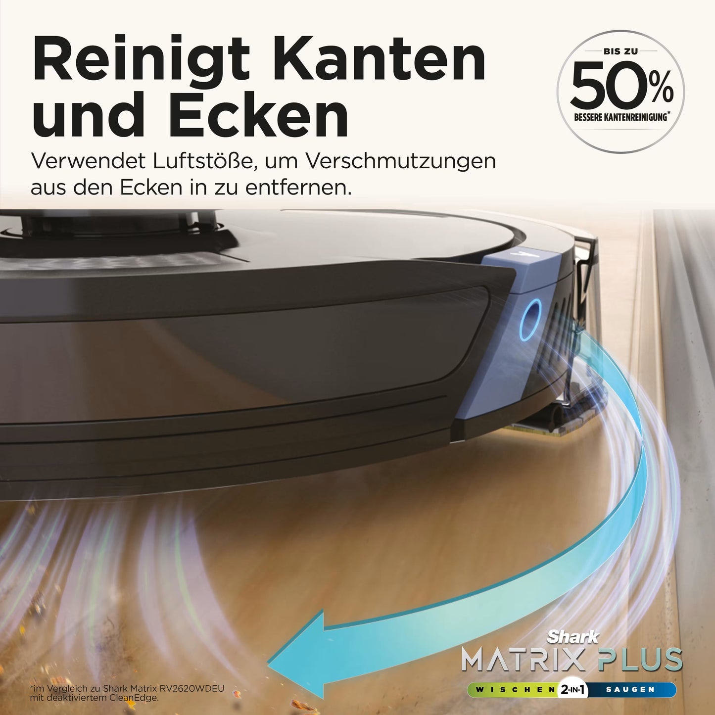 Shark Matrix Plus 2-in-1 Saug- und Wischroboter
