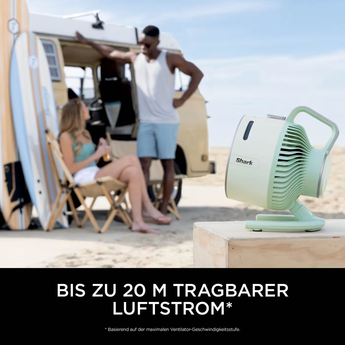 Shark Flex Breeze HydroGo Ventilator mit Sprühnebel