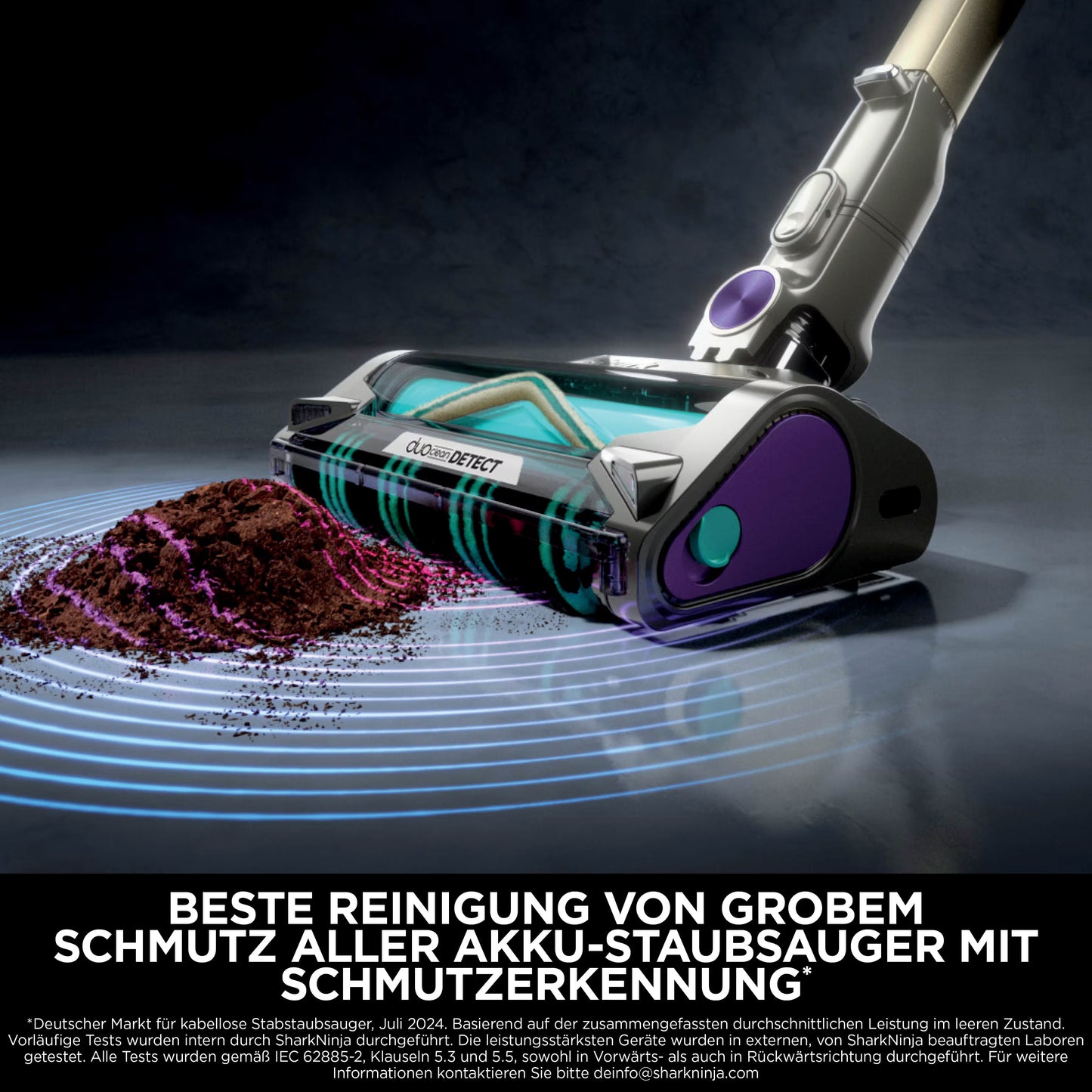 Shark PowerDetect Clean & Empty Akku-Staubsauger für Tierhaare