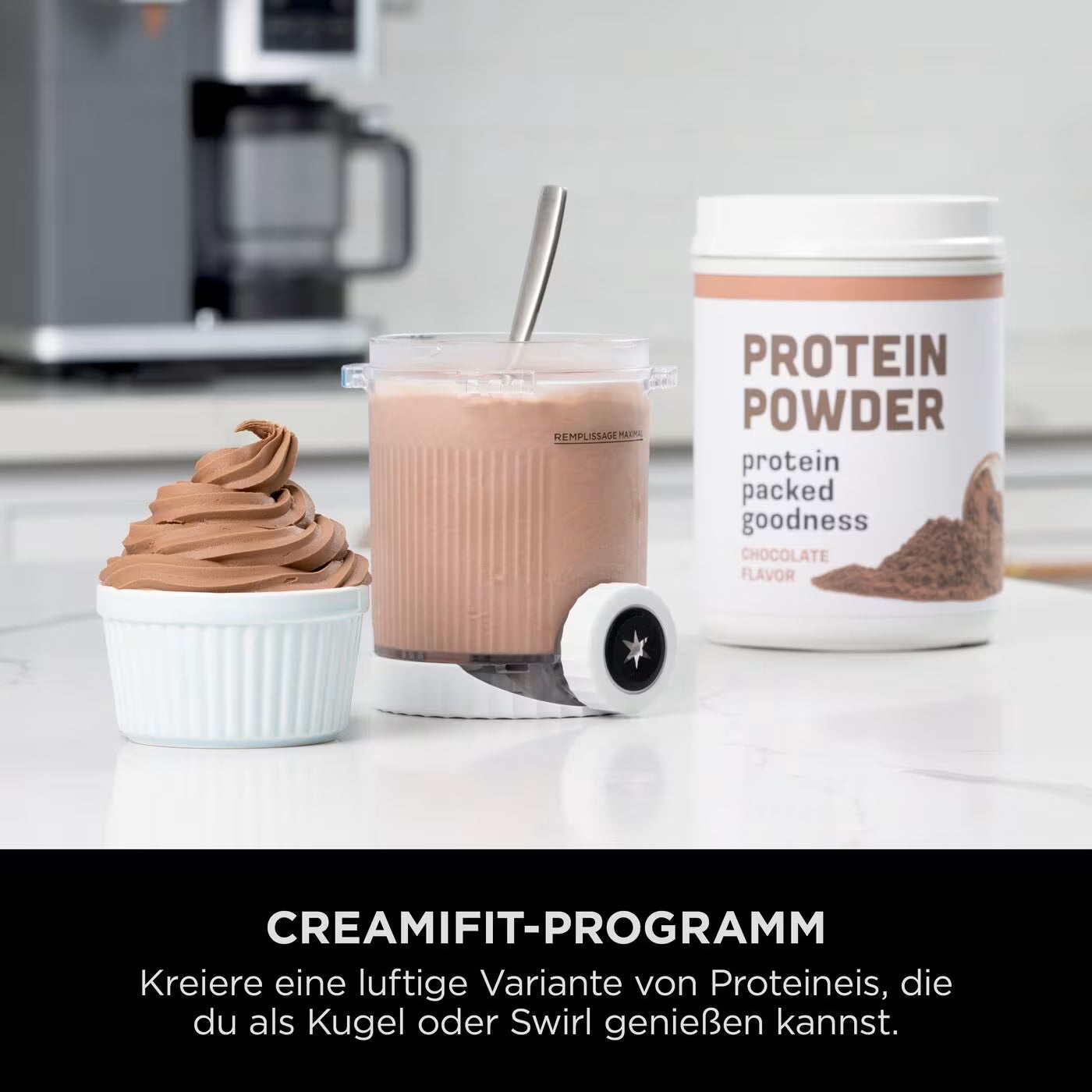 Ninja Creami Scoop & Swirl 13-in-1 Softeis & Eismaschine