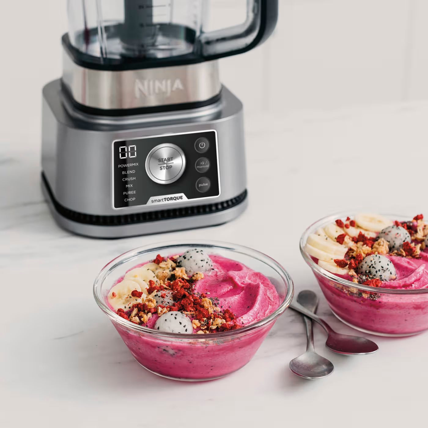 Ninja Foodi 3-in-1 Power Nutri Mixer mit Smart Torque & Auto-iQ 1200 W