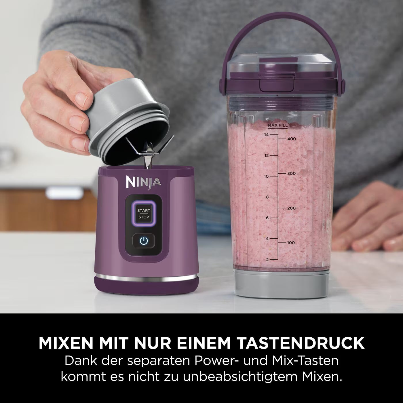 Ninja Blast Kabelloser Mixer