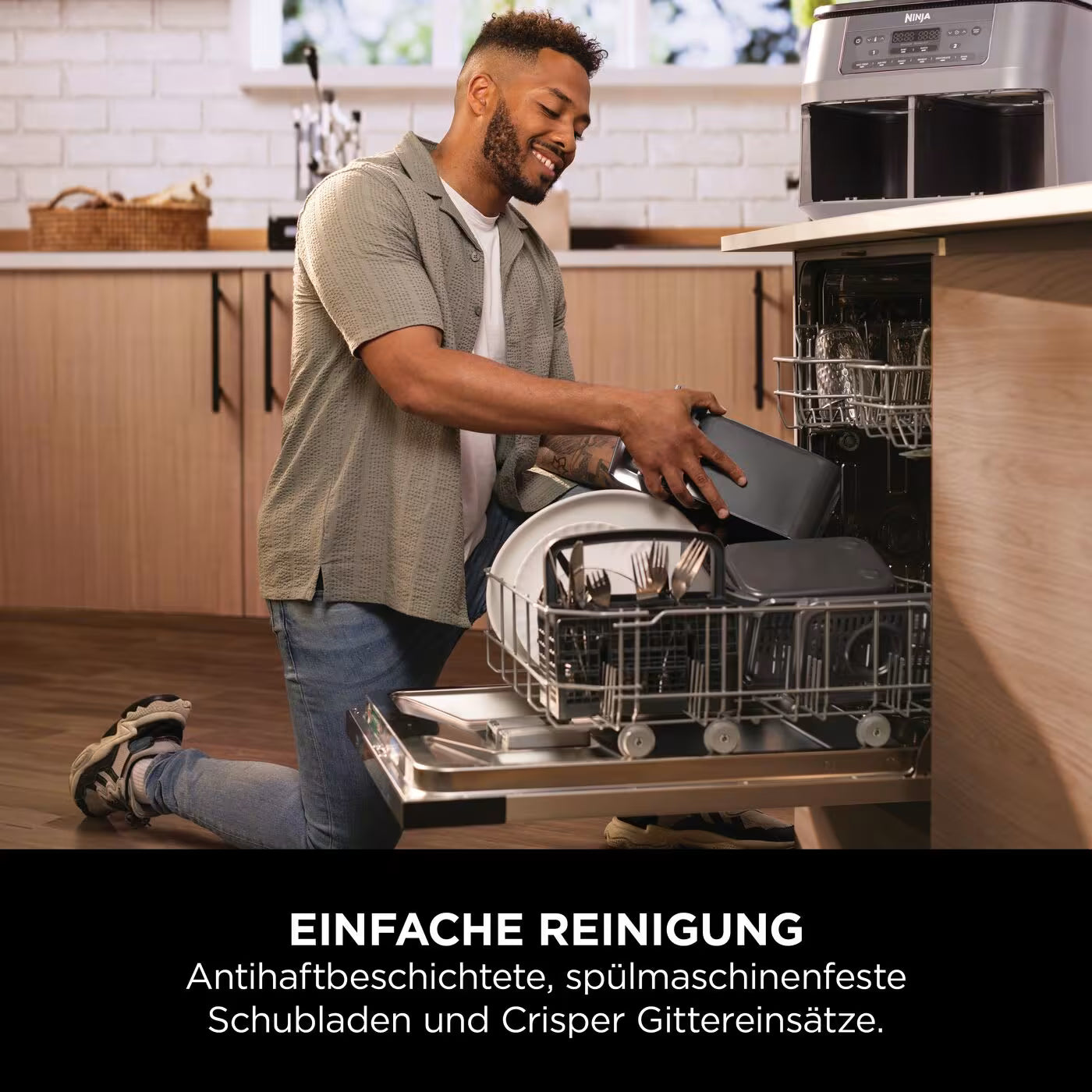 Ninja Dual Zone Heißluftfritteuse 7,6 L
