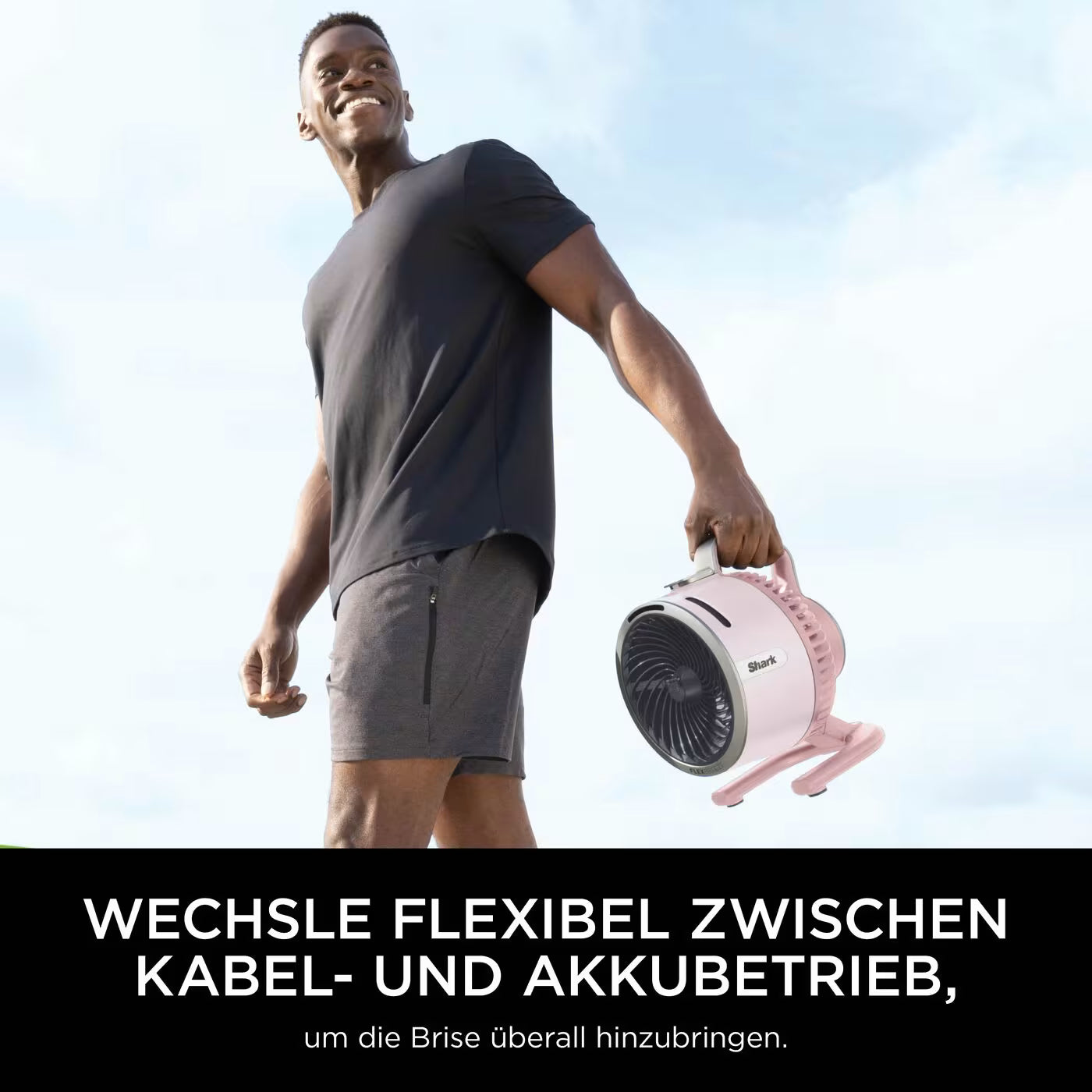 Shark Flex Breeze HydroGo Ventilator mit Sprühnebel