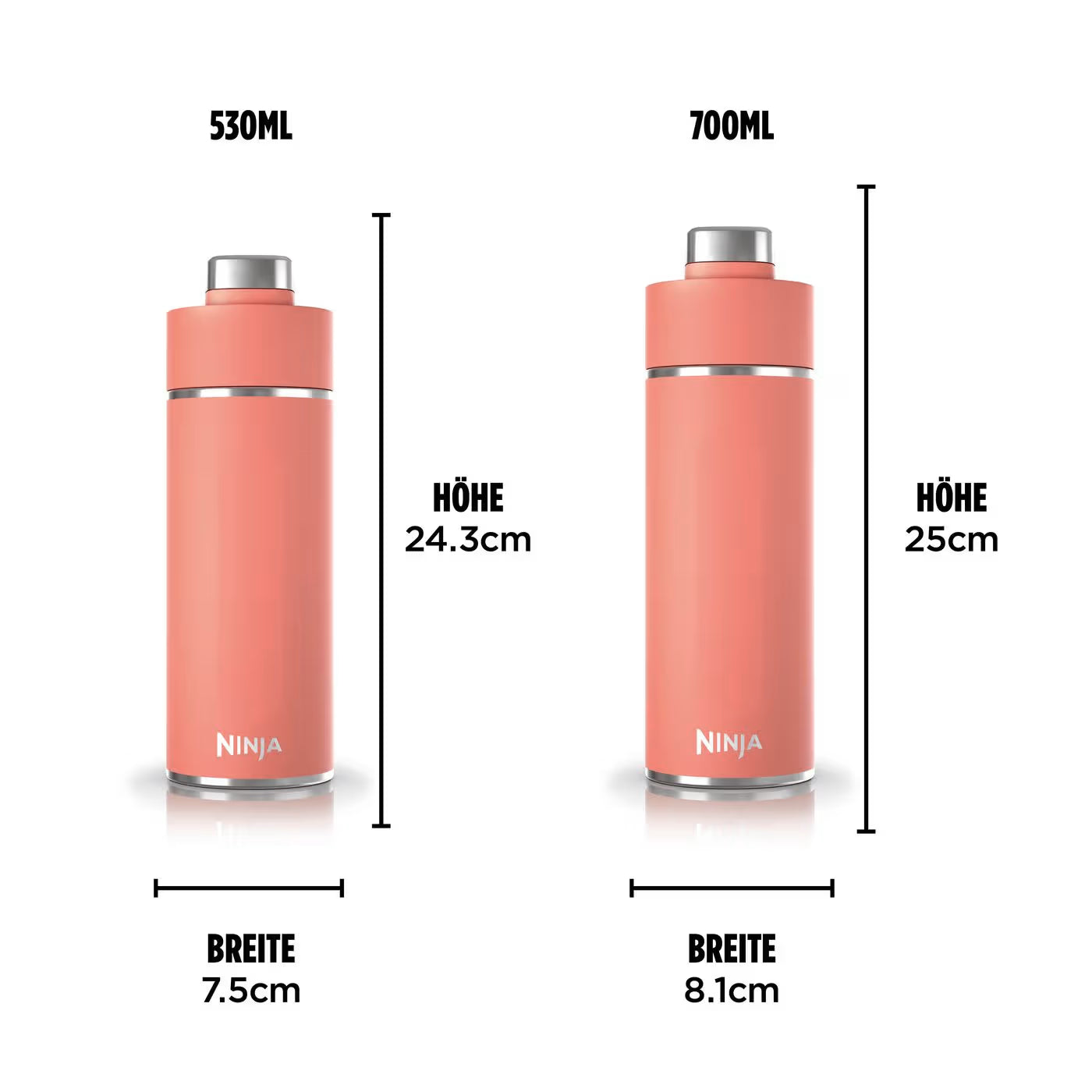 Ninja Thirsti 530 ml Trinkflasche