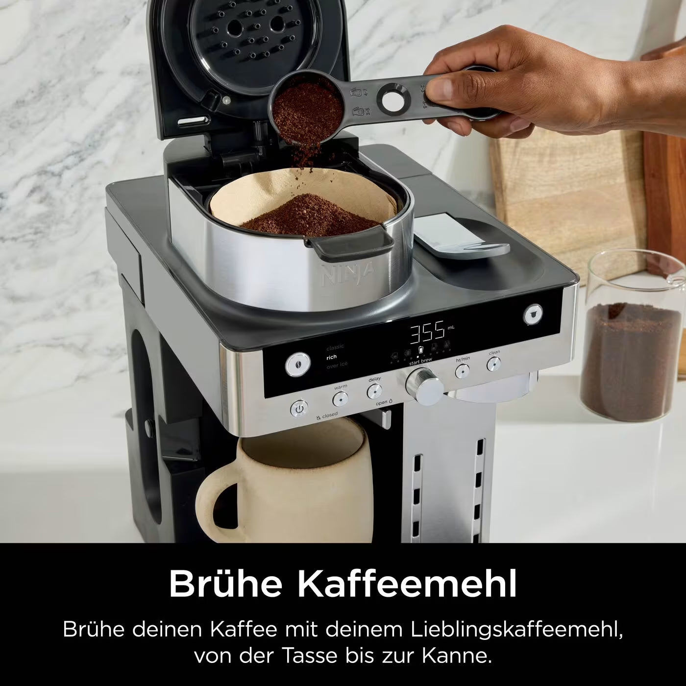 Ninja Prestige DualBrew-System - Filter- & Kapselkaffeemaschine