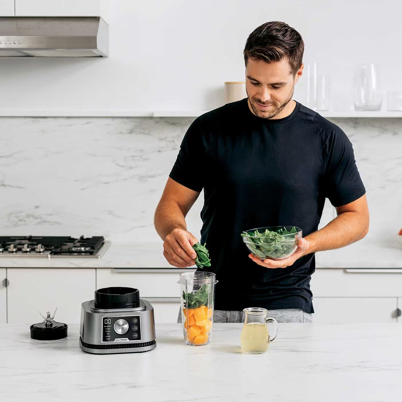 Ninja Foodi 3-in-1 Power Nutri Mixer mit Smart Torque & Auto-iQ 1200 W