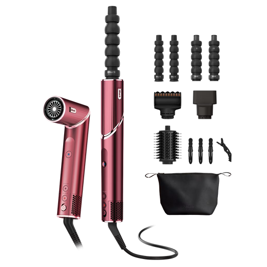 Shark FlexStyle 5-in-1 Haarstyler & -trockner mit Haarklammern und Aufbewahrungstasche