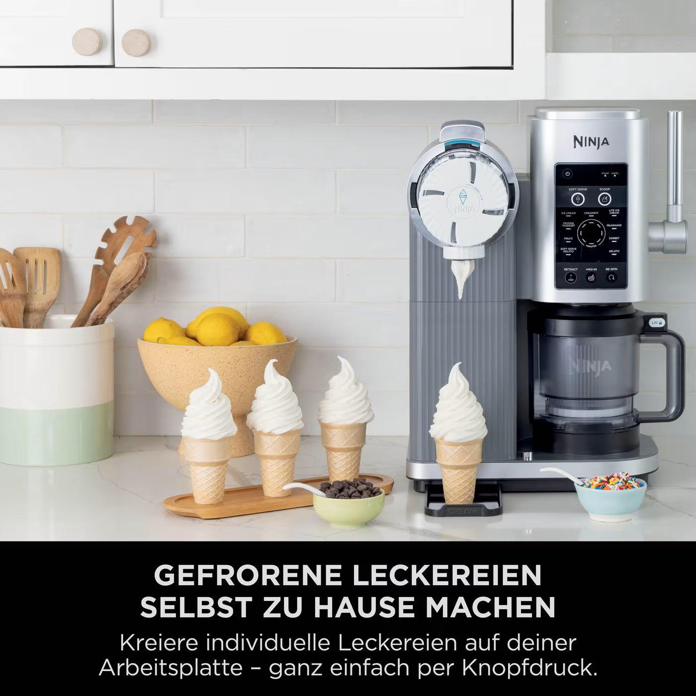 Ninja Creami Scoop & Swirl 13-in-1 Softeis & Eismaschine