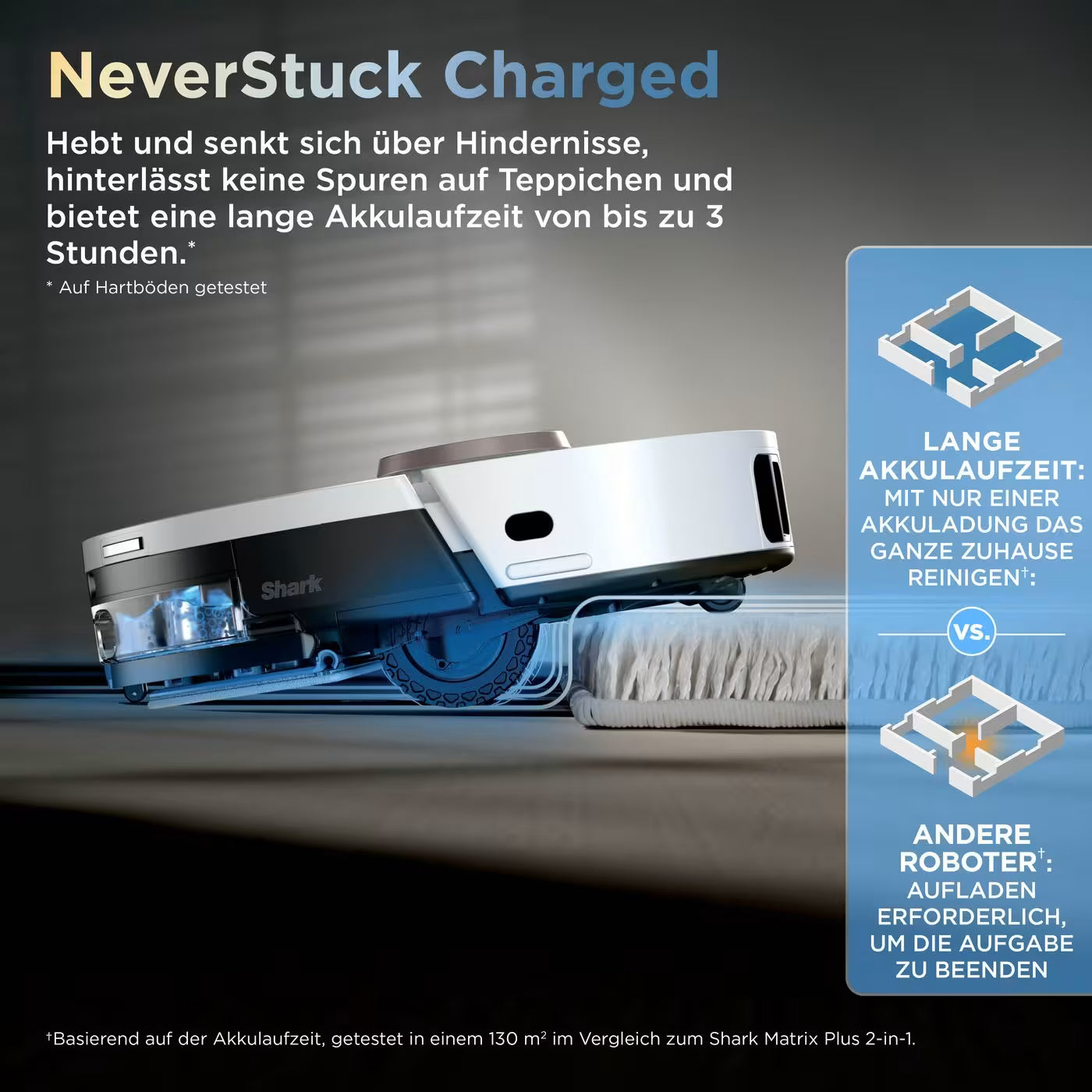 Shark ThermaCharged PowerDetect Nass- und Trocken-Saugroboter RV2920XEEUWH