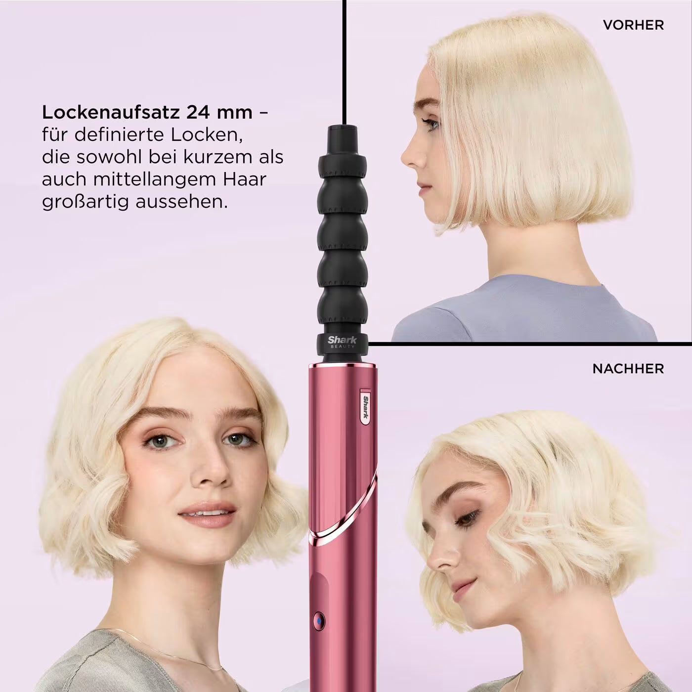 Shark FlexStyle 5-in-1 Haarstyler & -trockner mit Haarklammern und Aufbewahrungstasche