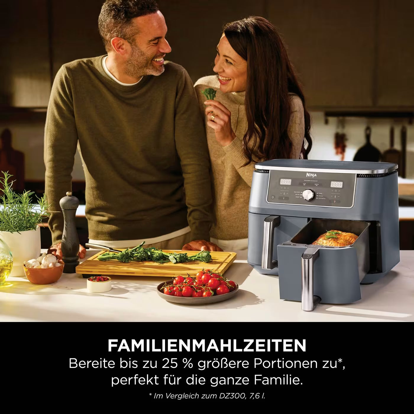 Ninja MAX 6-in-1 Dual Zone Heißluftfritteuse 9,5 L
