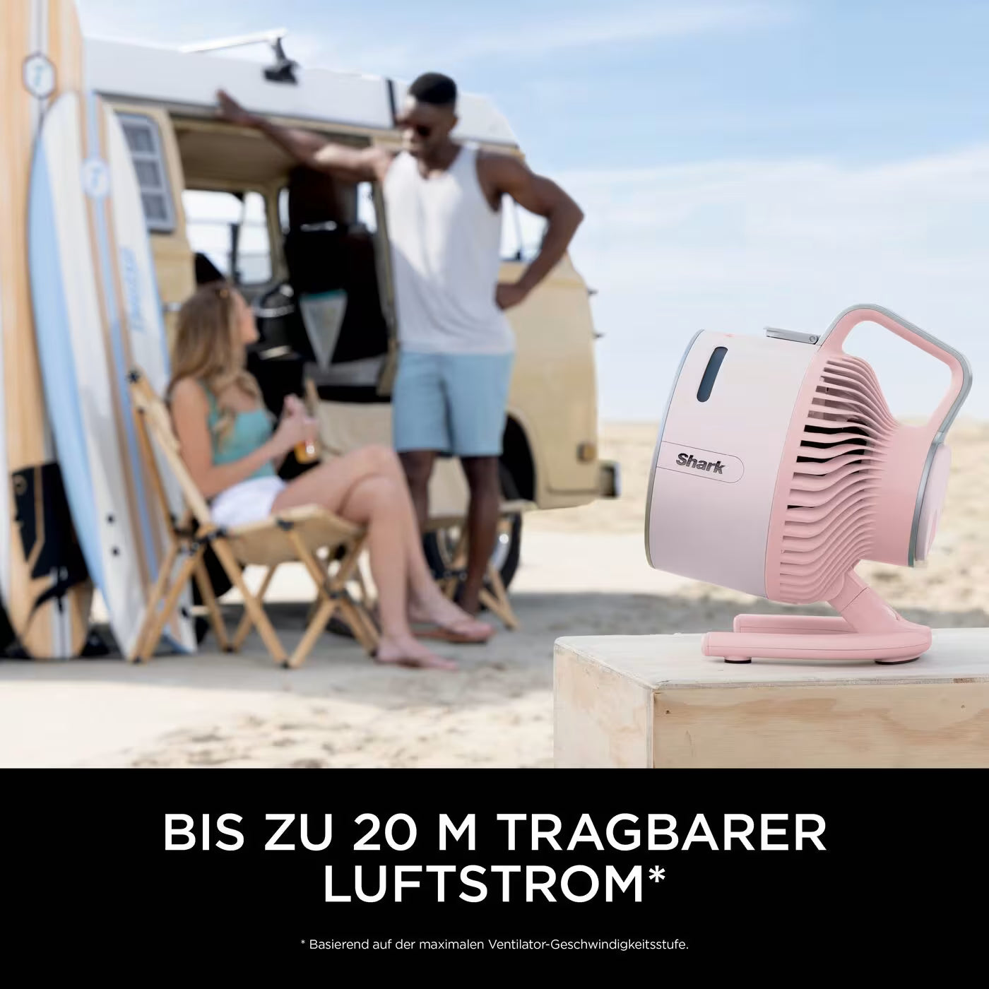 Shark Flex Breeze HydroGo Ventilator mit Sprühnebel