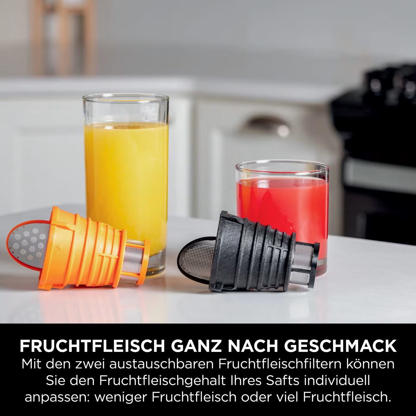Ninja Kaltentsafter mit Anti-Verstopfungs-Filter