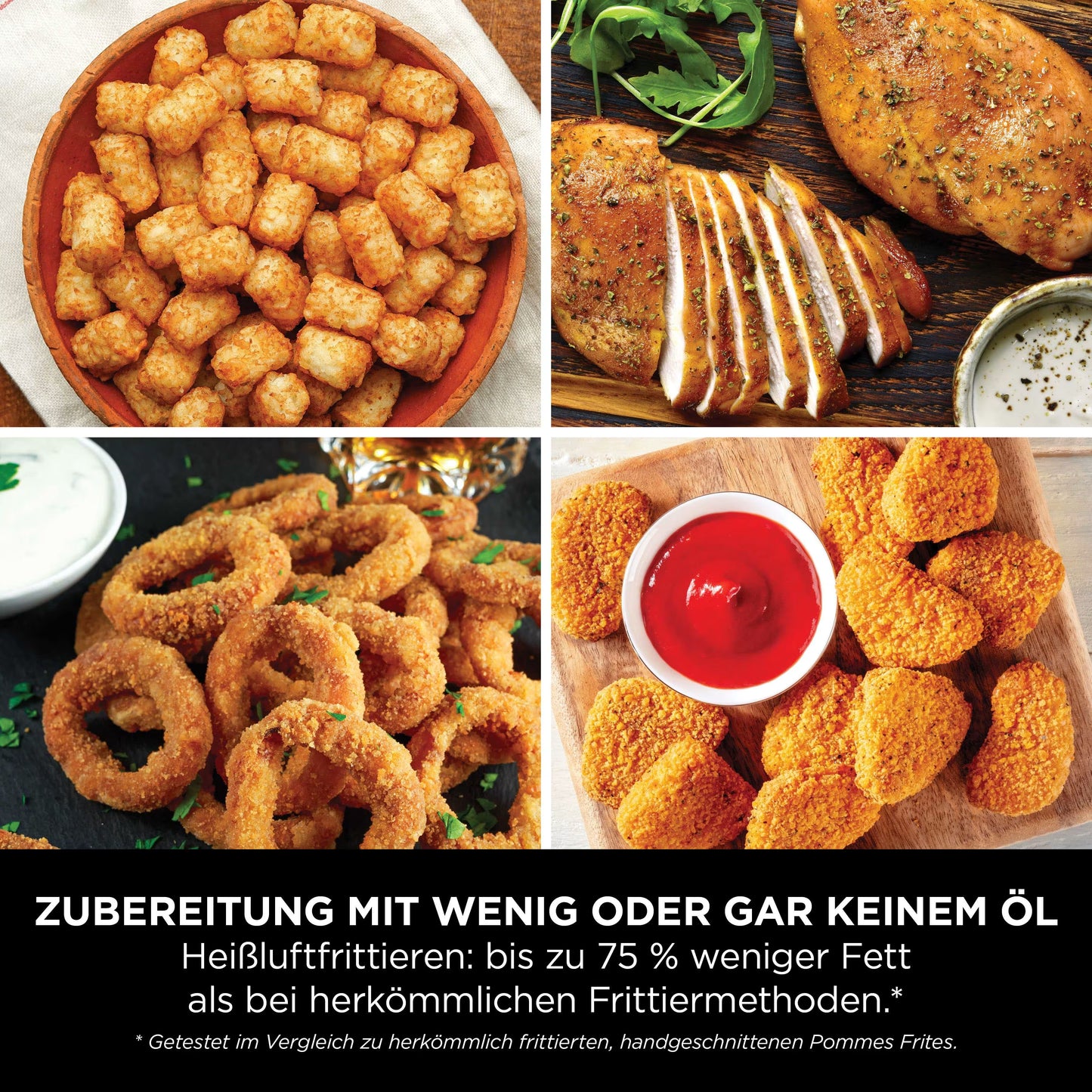 Ninja Double Stack 2-Ebenen Heißluftfritteuse 7,6 L