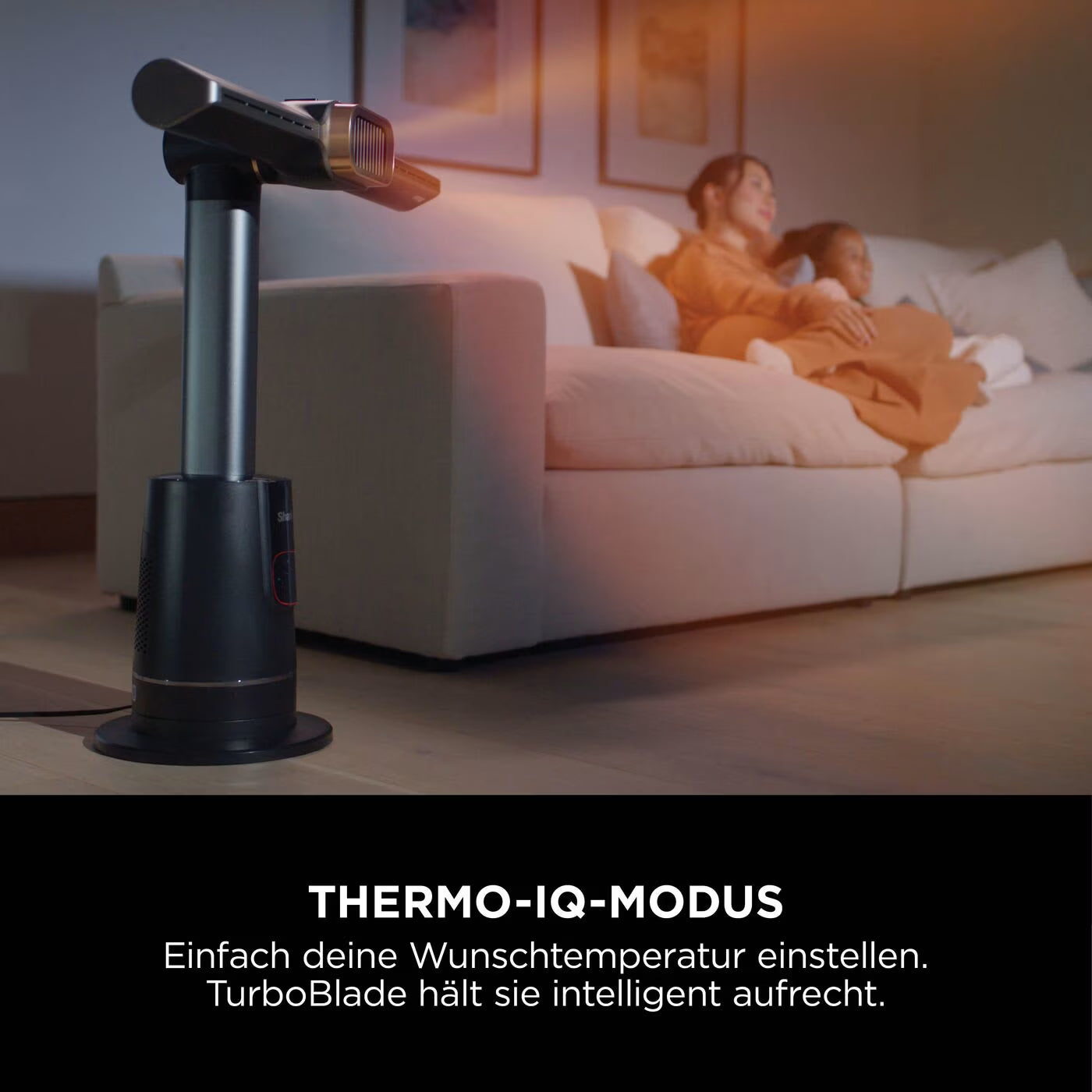 Shark TurboBlade Ventilator - Kühlen + Heizen