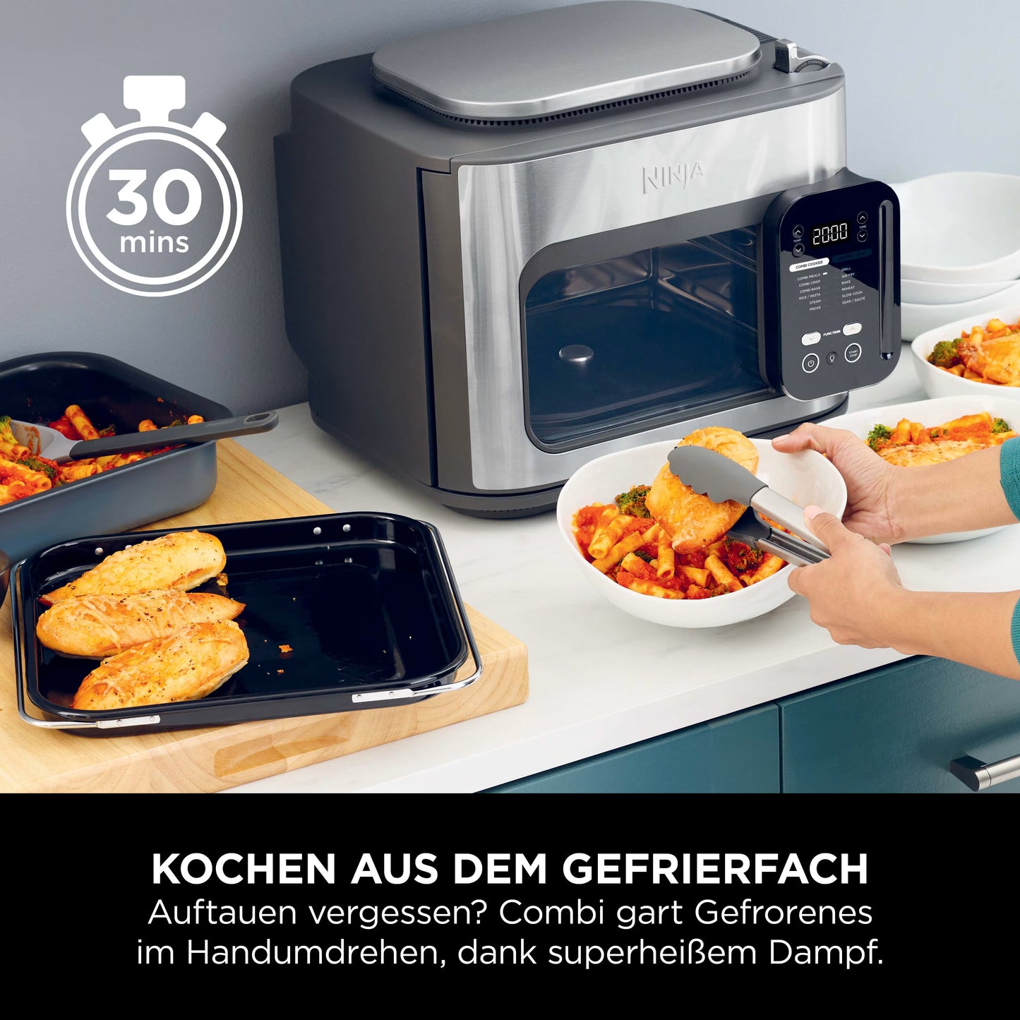 Ninja Combi 12-in-1 Multikocher, Ofen & Heißluftfritteuse