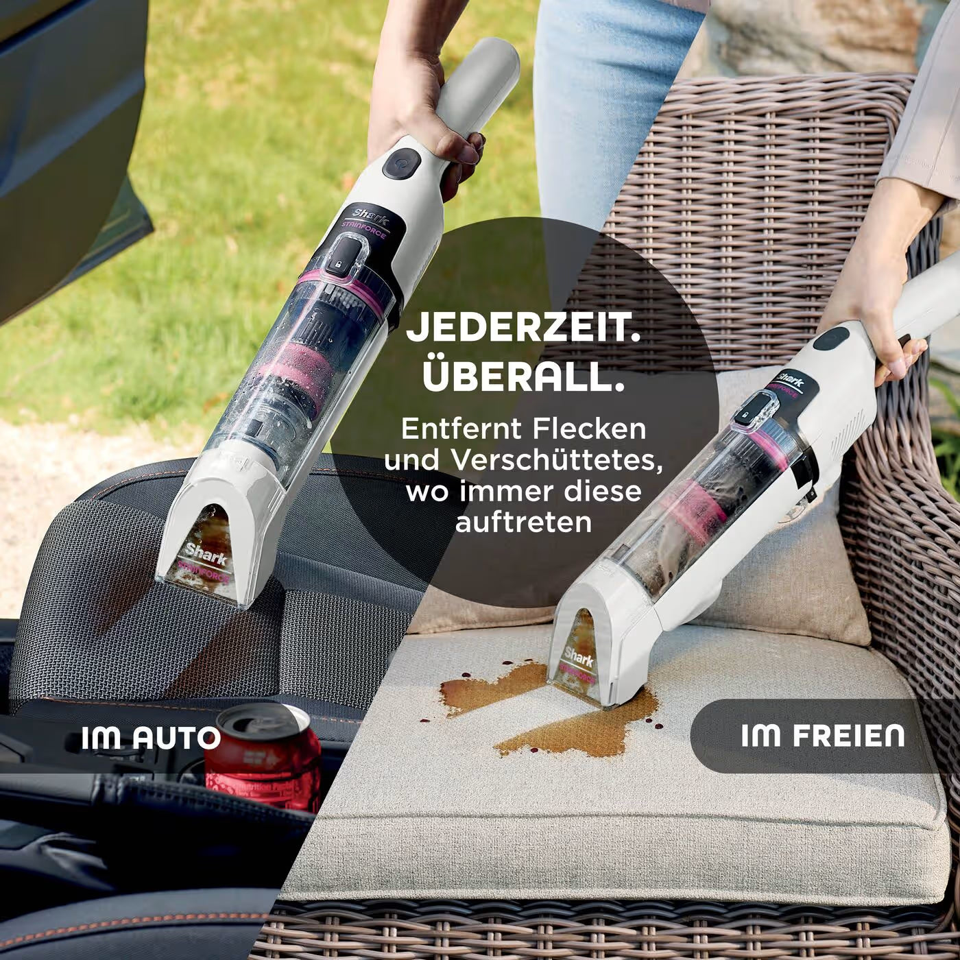 Shark StainForce kabelloser Flecken und Polsterreiniger